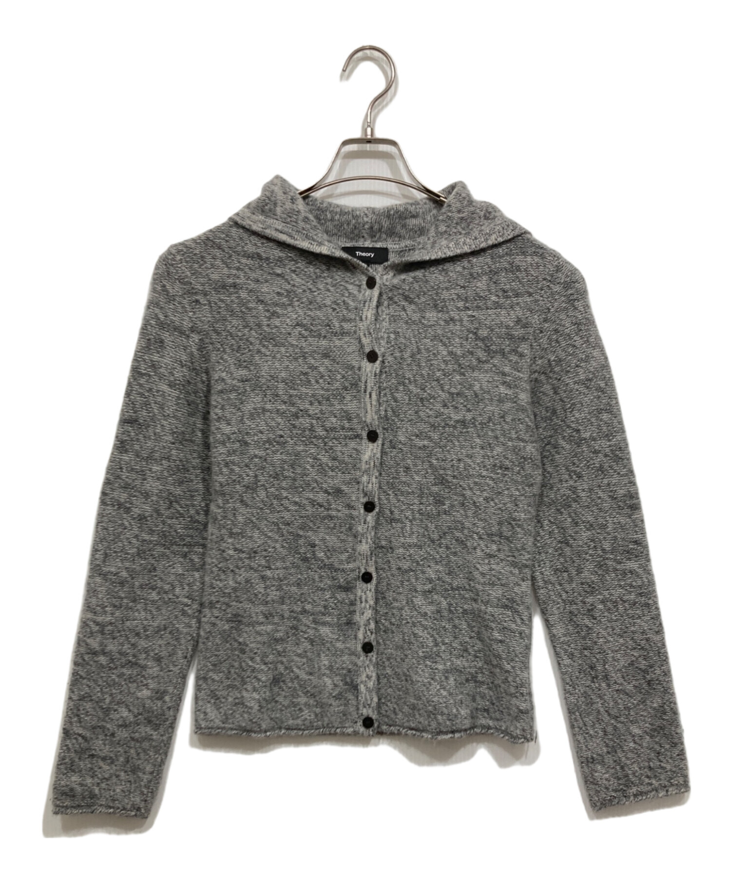 中古・古着通販】theory (セオリー) Cashmere Cozy Hoodie グレー 