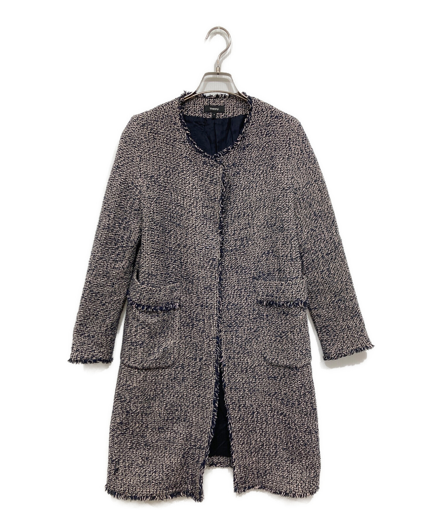 Theory　ツイードコート 春これからに Theory - Theory 20ss ツイードコートの通販 by yu♡'s shop｜セオリー
