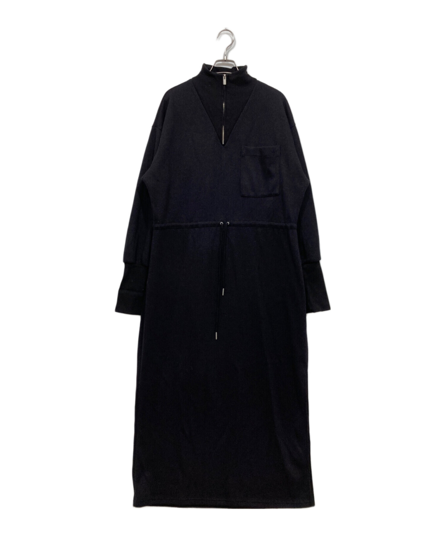 中古・古着通販】Ameri (アメリ) スウェットワンピース / UND HALF ZIP 