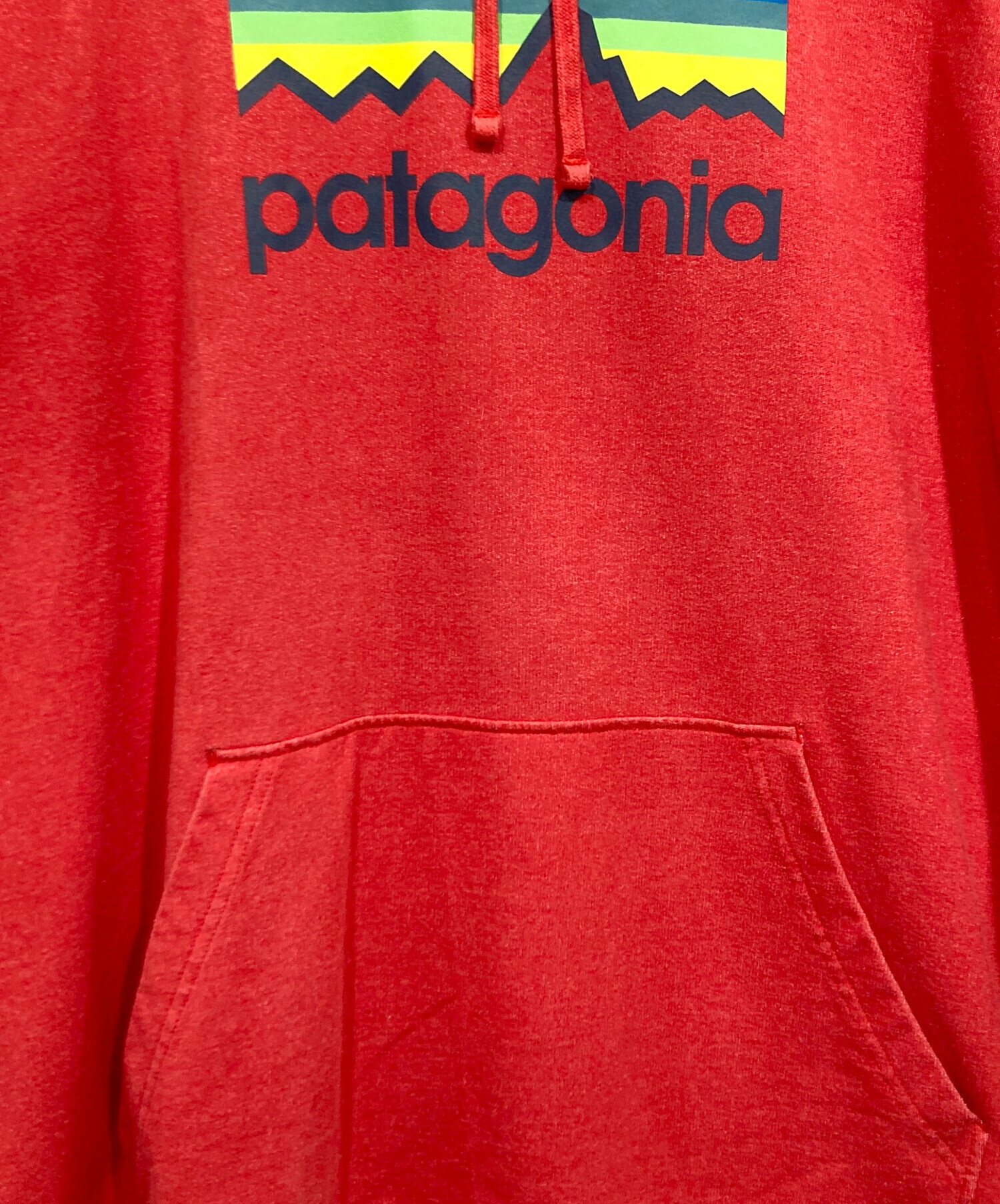 中古・古着通販】Patagonia (パタゴニア) プルオーバーパーカー レッド