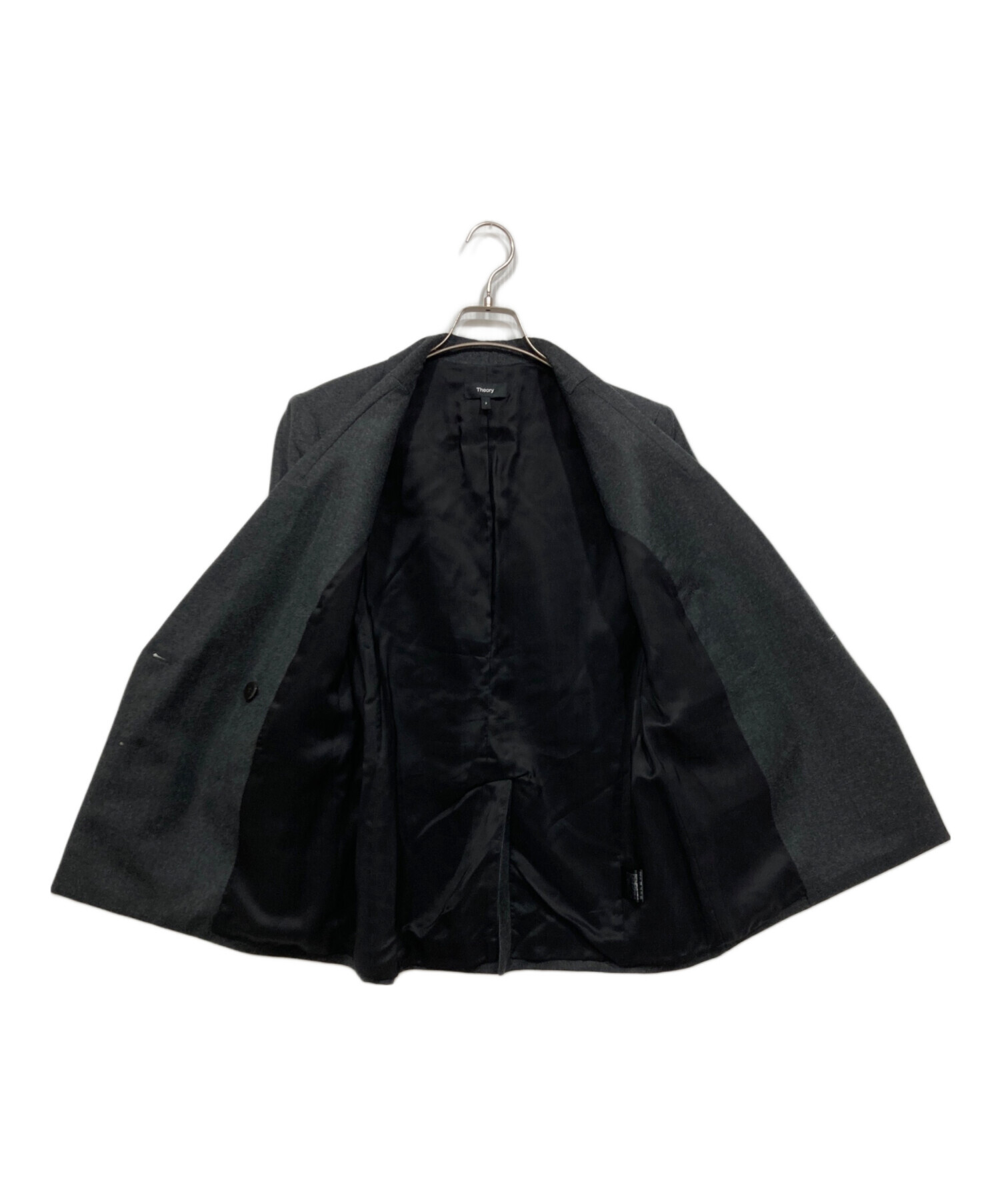 中古・古着通販】theory (セオリー) SLEEK FLANNEL BOXY DB JKT/ウール