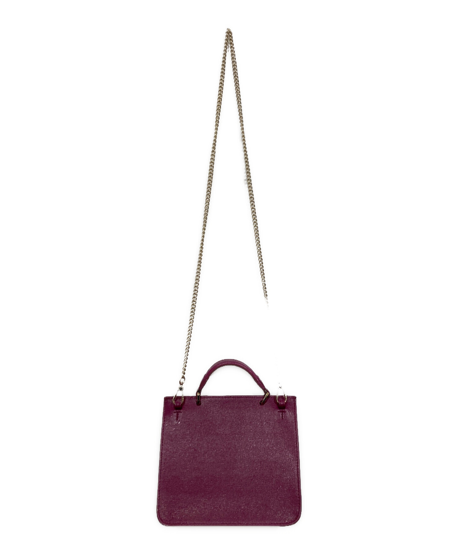 フルラ パープルバッグ 中古・古着通販 FURLA フルラ チェーン 