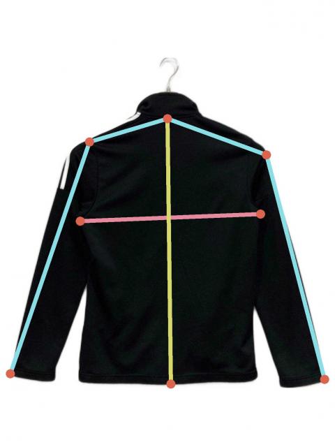 中古・古着通販】adidas (アディダス) トラックジャケット ブラック