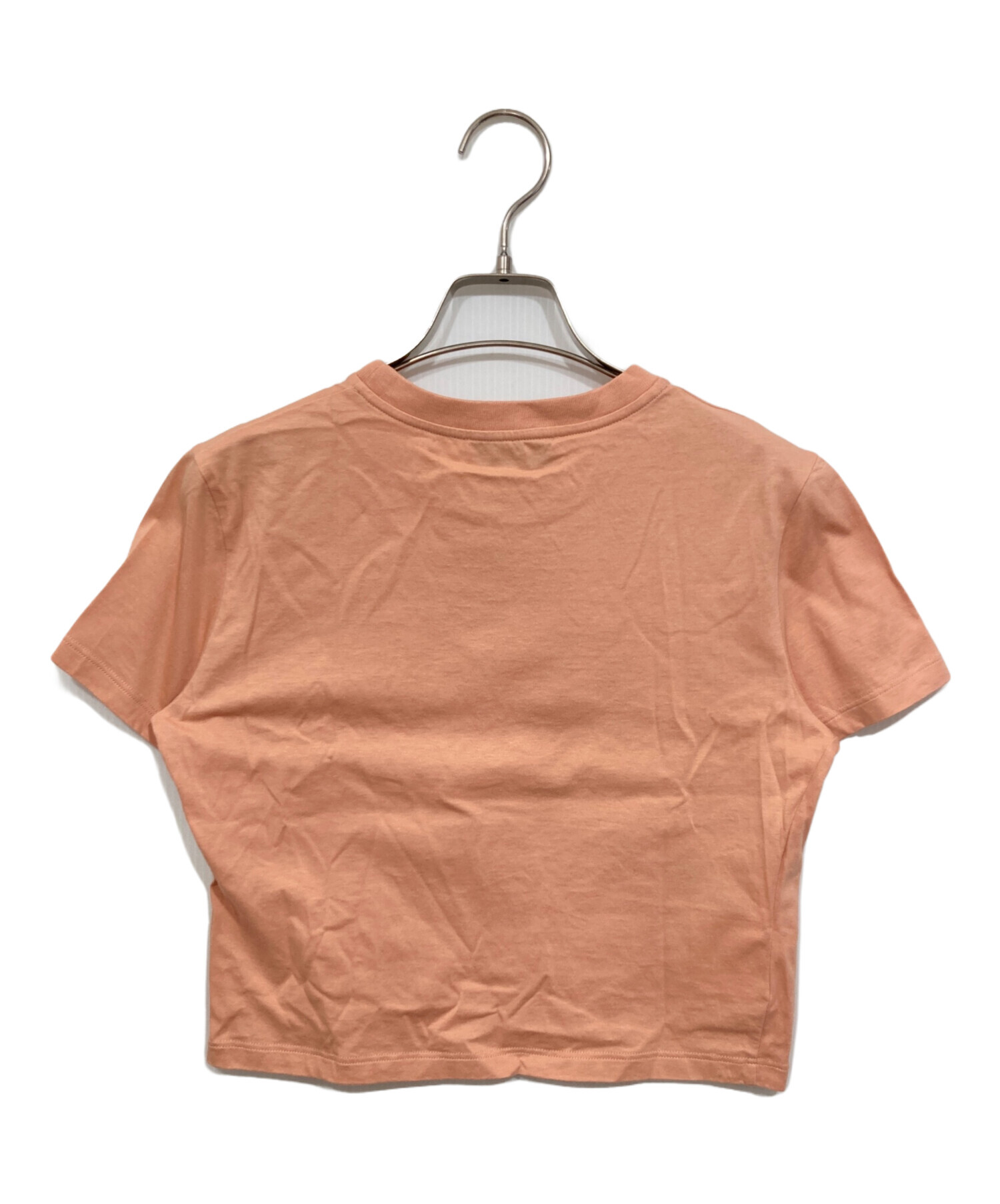 myu出品 中古・古着通販】MIU MIU (ミュウミュウ) ロゴラベルTシャツ ピンク