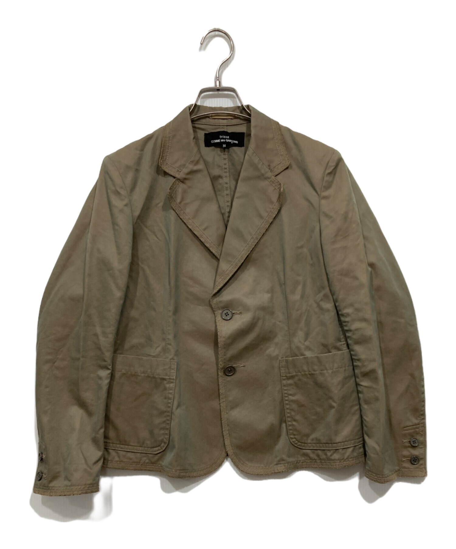 ギャルソン tricot COMME des GARCONS ジャケット M 中古・古着通販】tricot COMME des GARCONS (トリココムデギャルソン