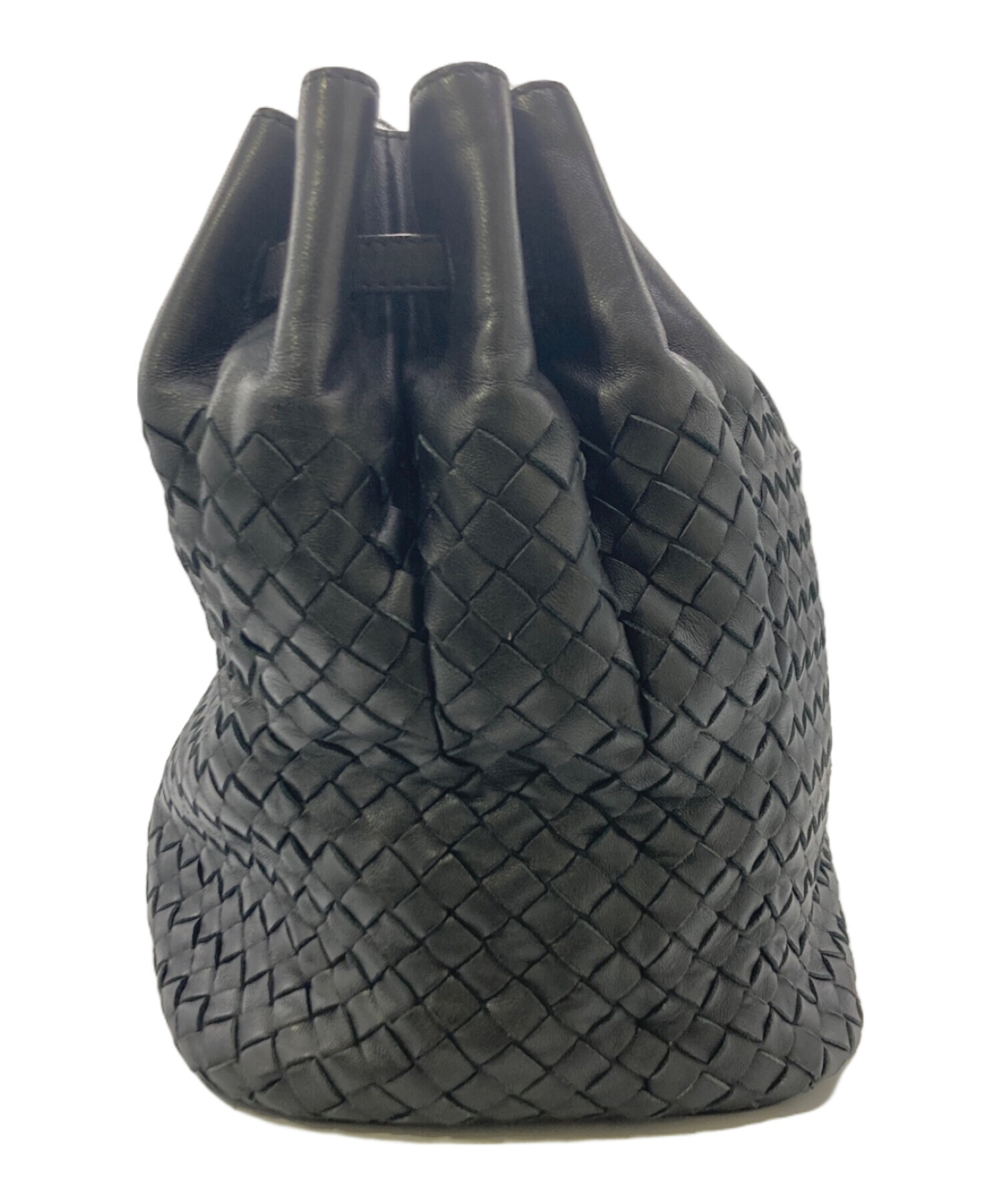 4/12まであいうえお　ボッテガヴェネタ巾着バッグ 中古・古着通販】BOTTEGA VENETA (ボッテガベネタ) 巾着イントレ