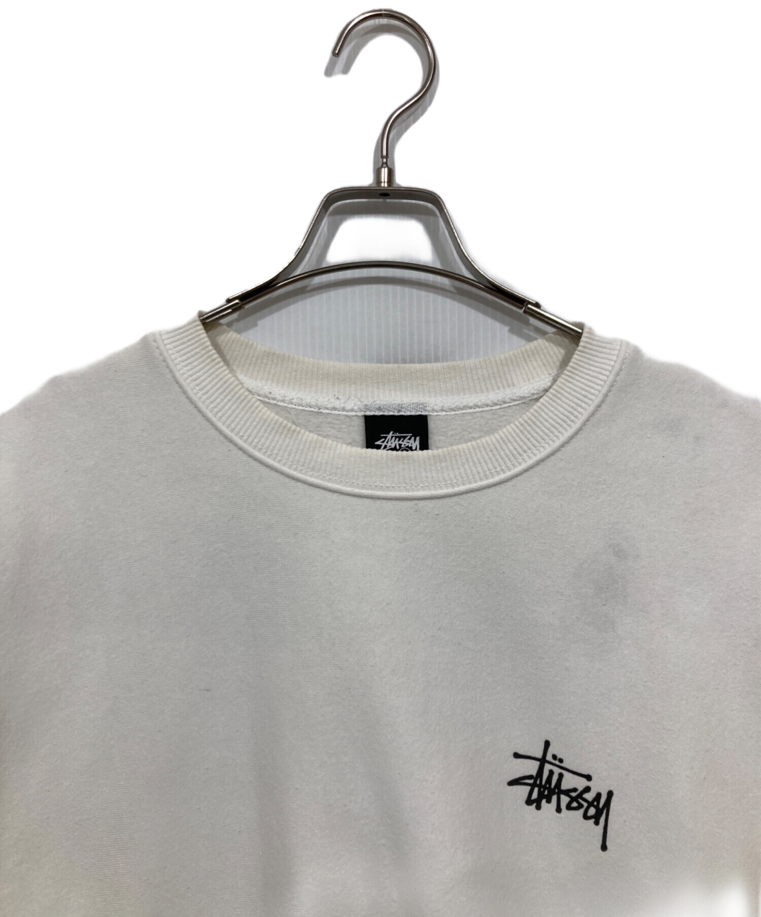 中古・古着通販】stussy (ステューシー) クルーネックスウェット 