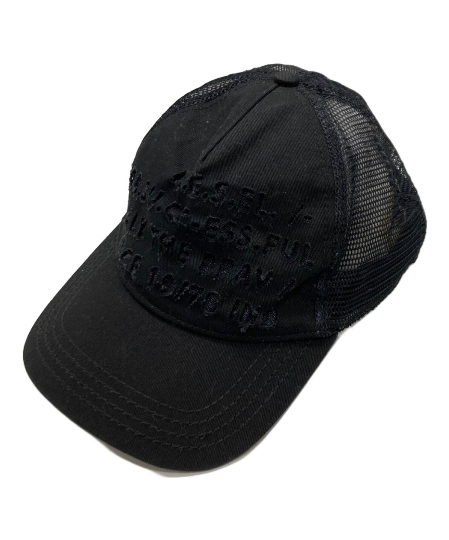 中古・古着通販】DIESEL (ディーゼル) キャップ ブラック｜ブランド