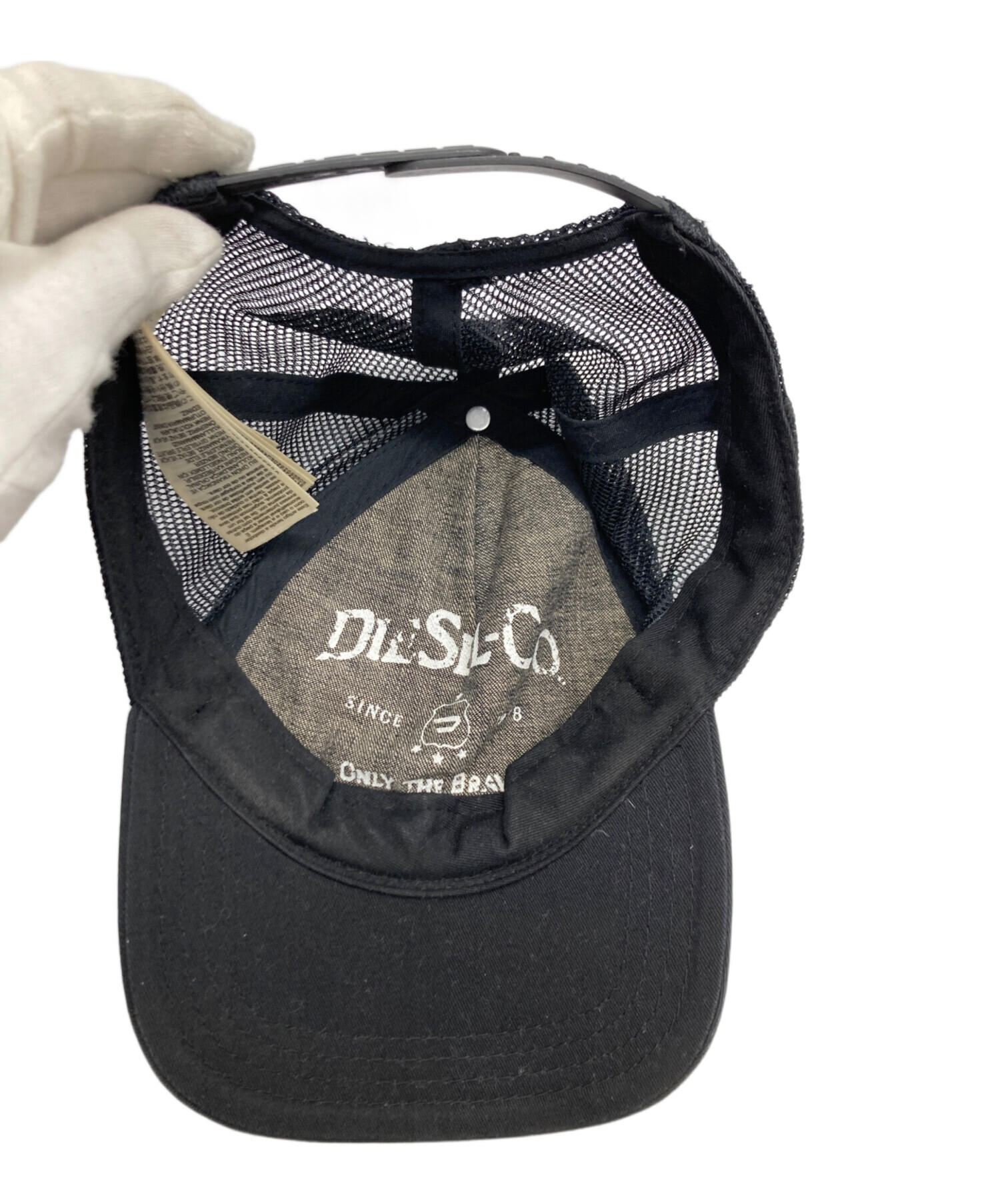 中古・古着通販】DIESEL (ディーゼル) キャップ ブラック｜ブランド