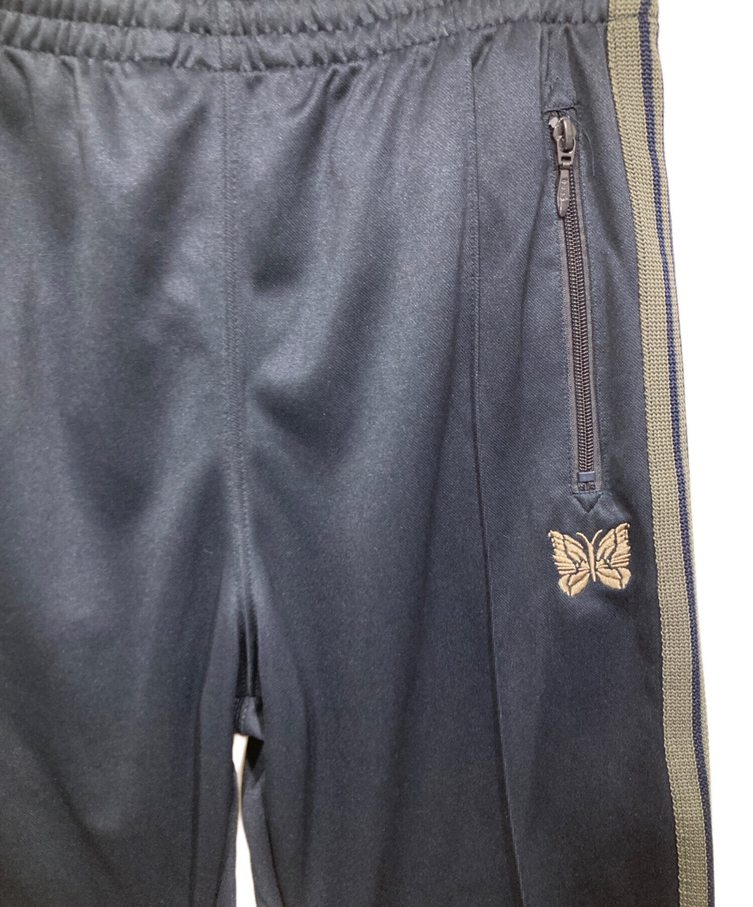 中古・古着通販】Needles (ニードルズ) トラックパンツ ネイビー