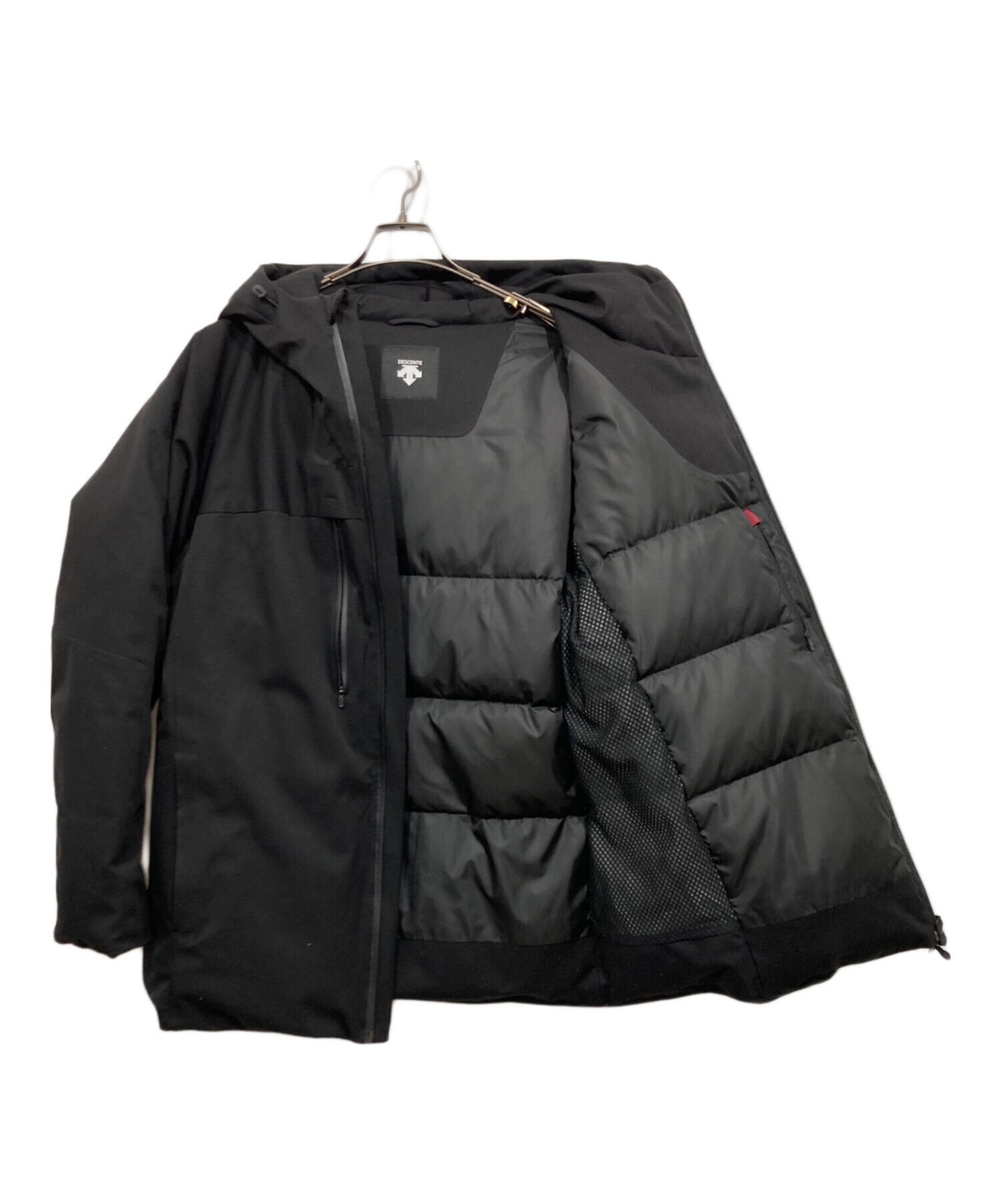 中古・古着通販】DESCENTE (デサント) ダウンジャケット ブラック 