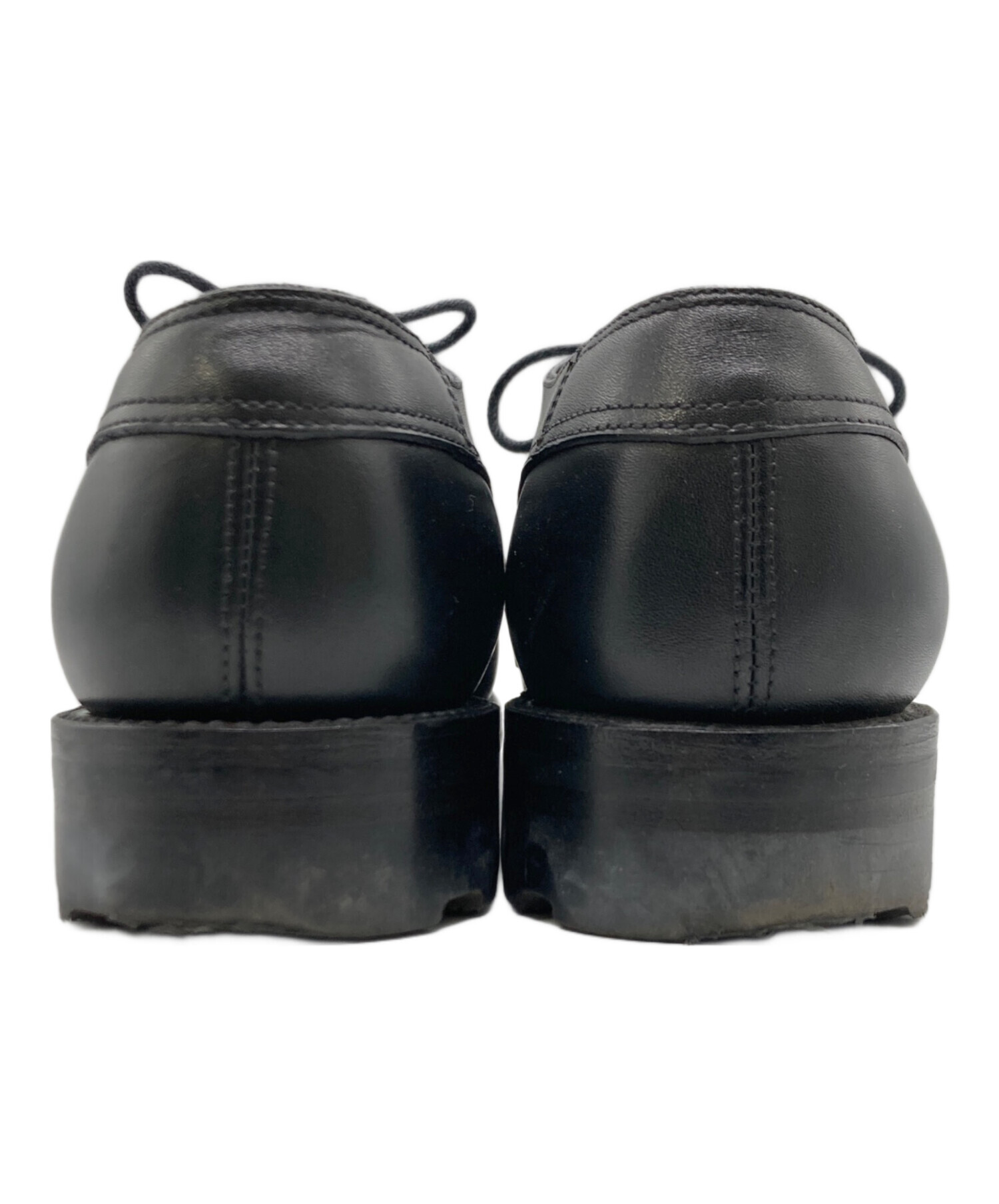 中古・古着通販】RENDO (レンド) APRON FRONT DERBY ブラック サイズ:8