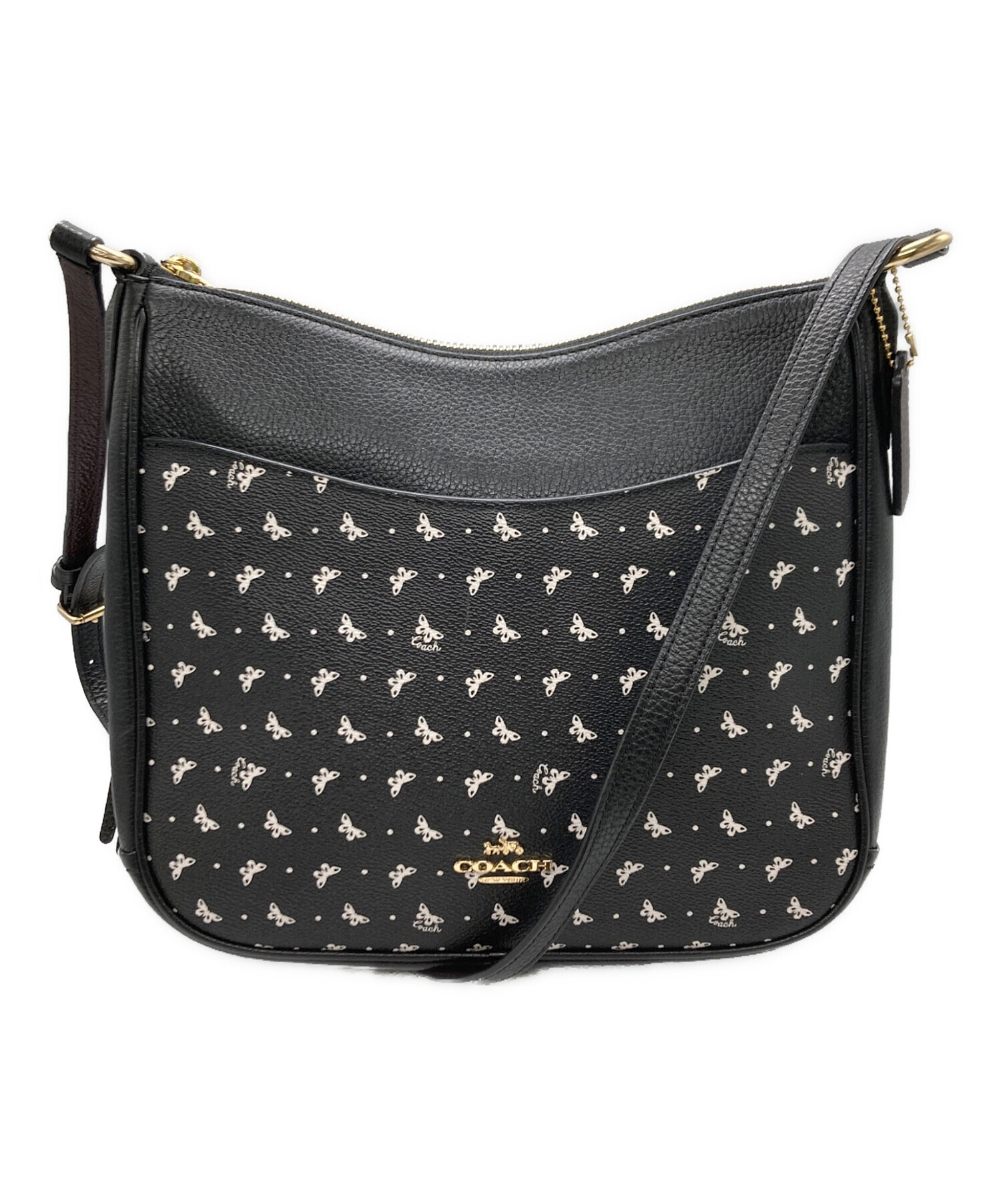 中古・古着通販】COACH (コーチ) ショルダーバッグ ブラック｜ブランド