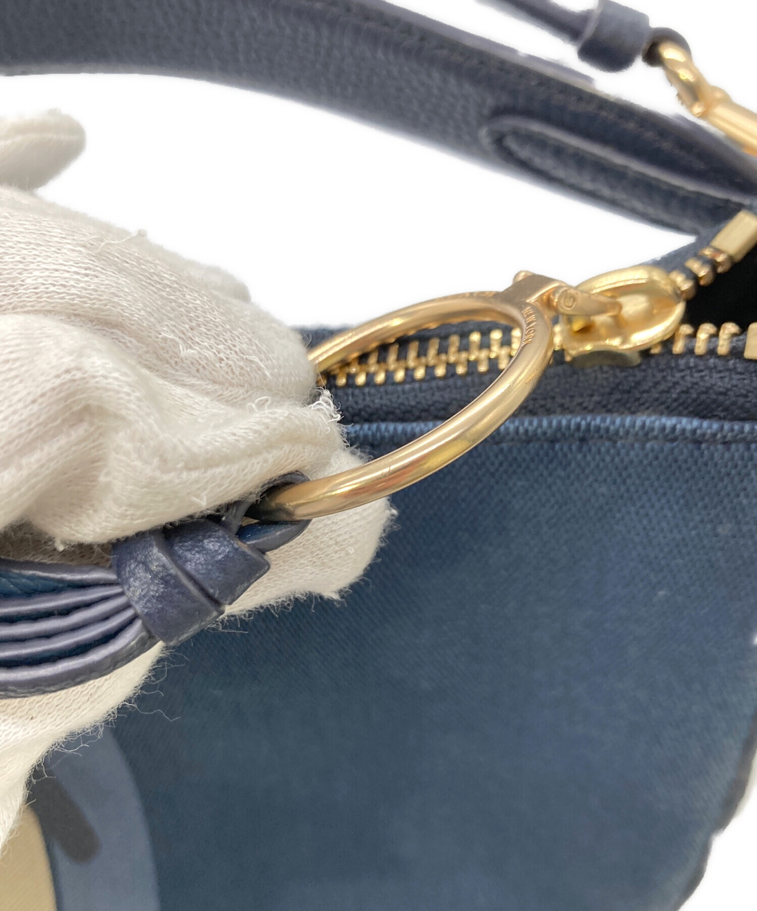 中古・古着通販】COACH (コーチ) 2WAYショルダーバッグ ブルー