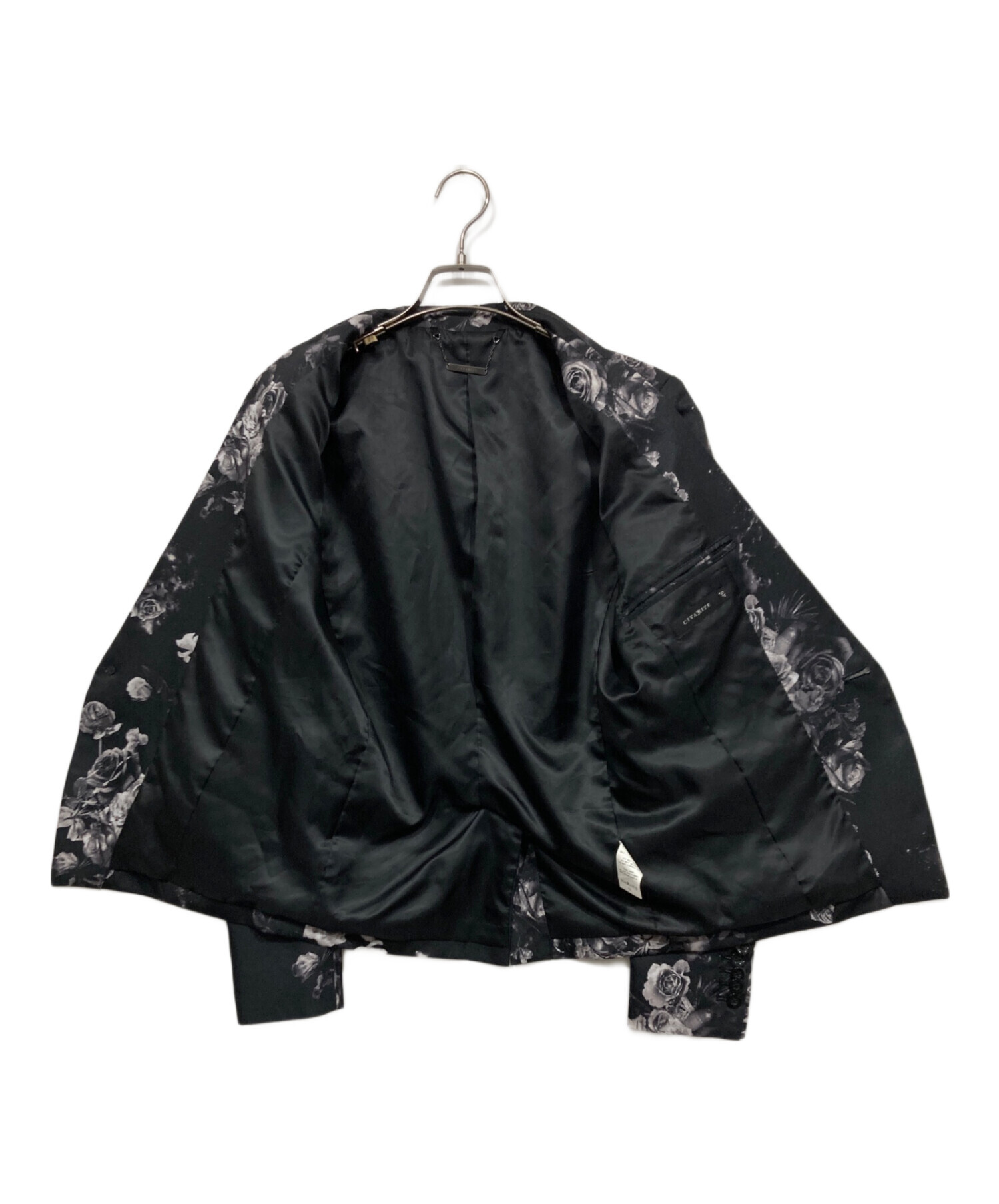 中古・古着通販】CIVARIZE (シヴァーライズ) 花柄テーラードジャケット