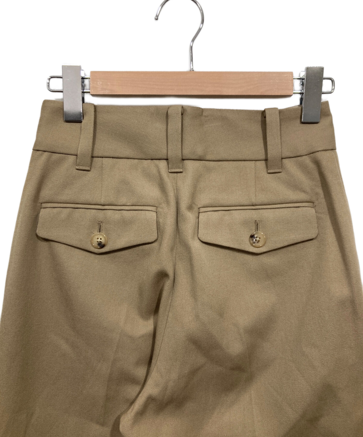 美品 日本製 マーガレットハウエル ベージュ ポプリン チノ トラウザーズ トラウザーズ / 31 / BEIGE(ベージュ) ｜ マーガレット・ハウエル 公式