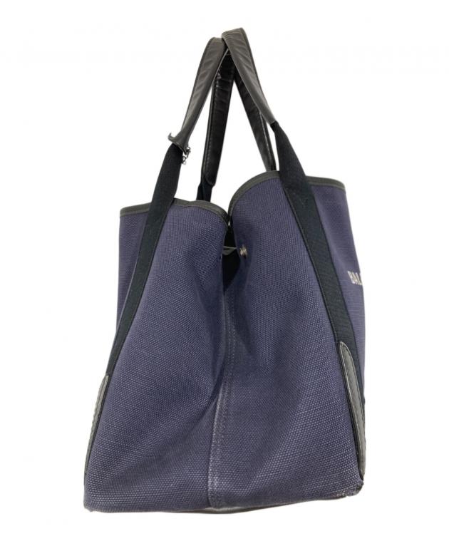 中古・古着通販】BALENCIAGA (バレンシアガ) ハンドバッグ ネイビー