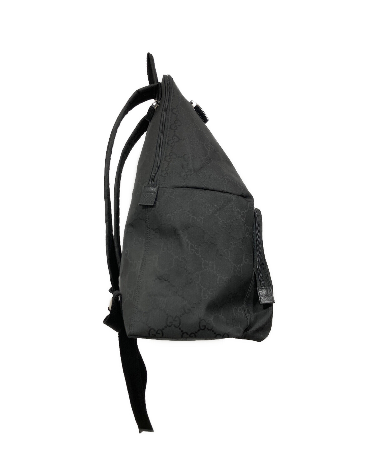 中古・古着通販】GUCCI (グッチ) リュック ブラック｜ブランド・古着