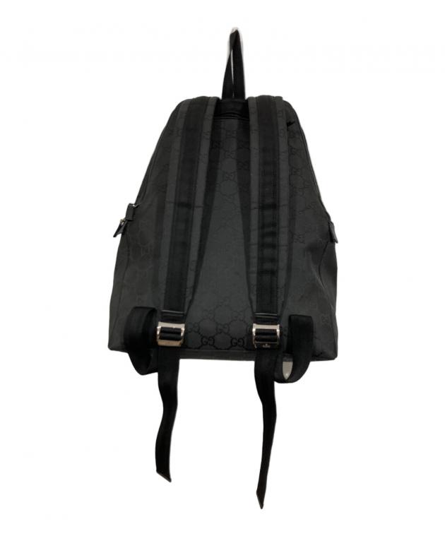 中古・古着通販】GUCCI (グッチ) リュック ブラック｜ブランド・古着