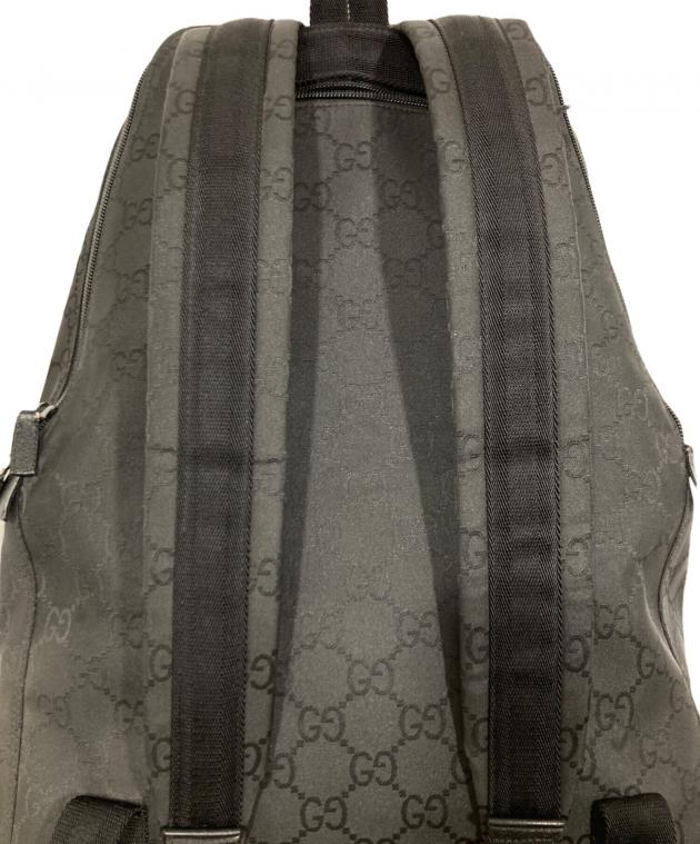 中古・古着通販】GUCCI (グッチ) リュック ブラック｜ブランド・古着