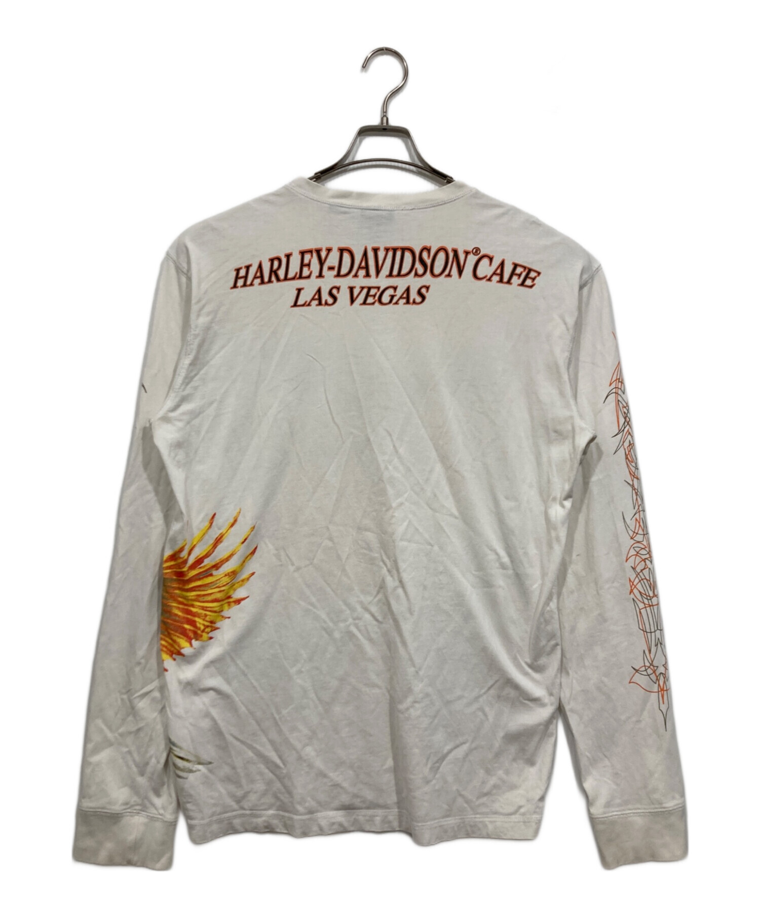中古・古着通販】HARLEY-DAVIDSON (ハーレーダビッドソン) 長袖Tシャツ 