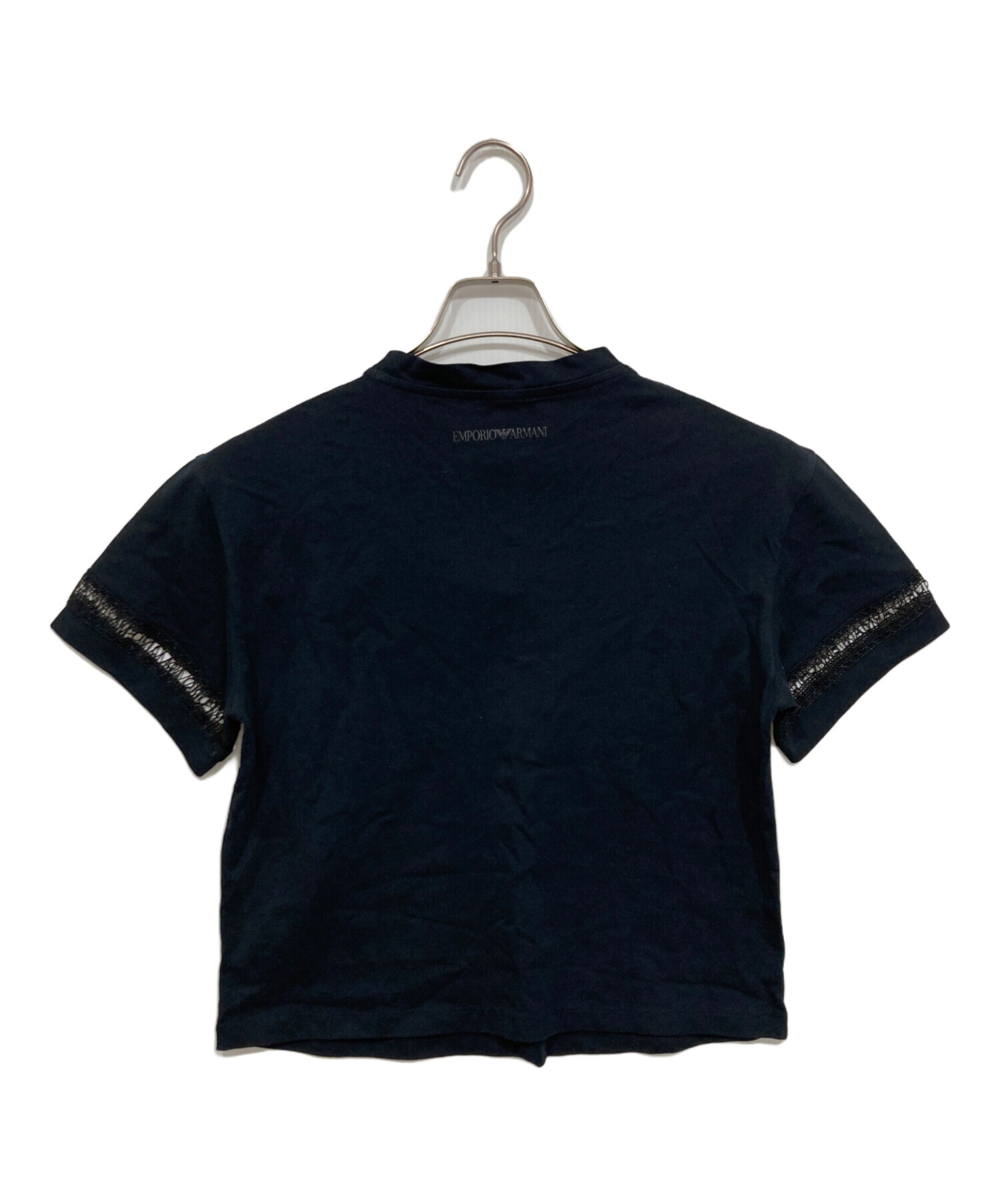 EMPORIO ARMANI エンポリオアルマーニ ブラウス XS 黒 【古着】【中古】【送料無料】 EMPORIO ARMANI（エンポリオアルマーニ）の古着・中古通販 | 【公式