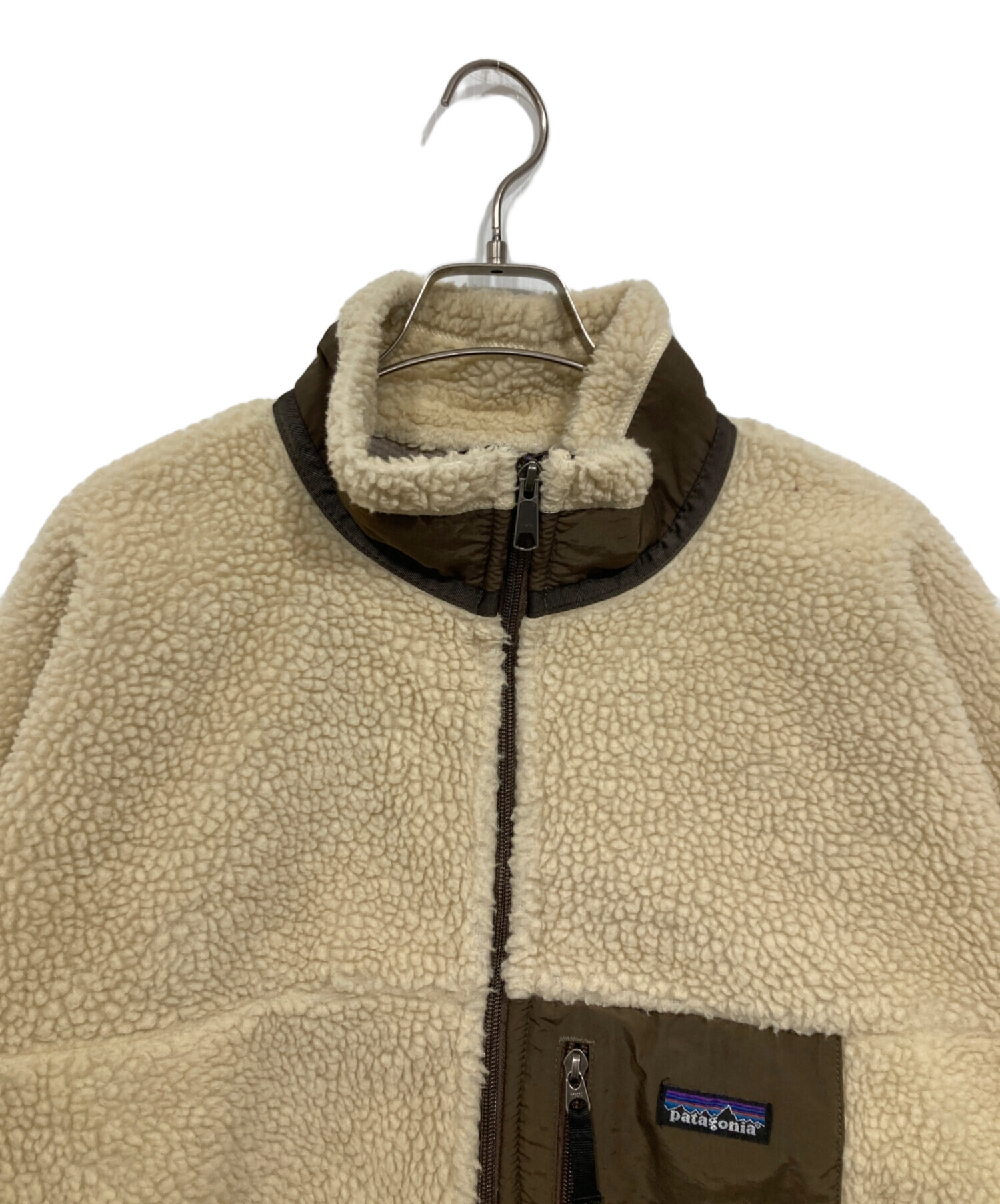 patagonia - パタゴニア フリース  ボア ベージュ 値下げしました 中古・古着通販】Patagonia (パタゴニア) ボアジャケット ベージュ