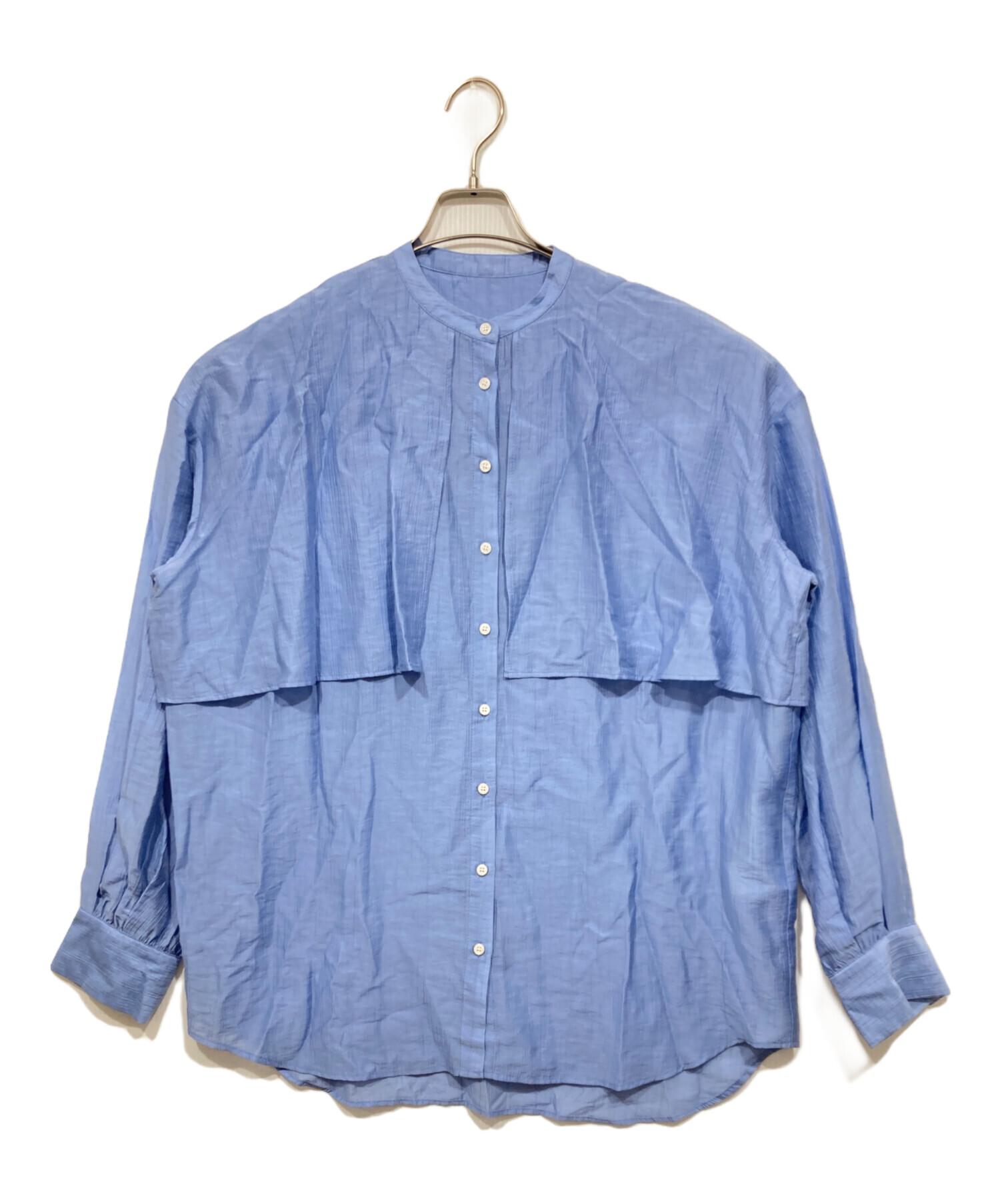 BEARDSLEY GALLARDAGALANTE ブラウス F 紺 【古着】【中古】 中古・古着通販】BEARDSLEY (ビアズリー) GALLARDA GALANTE (ガリャル
