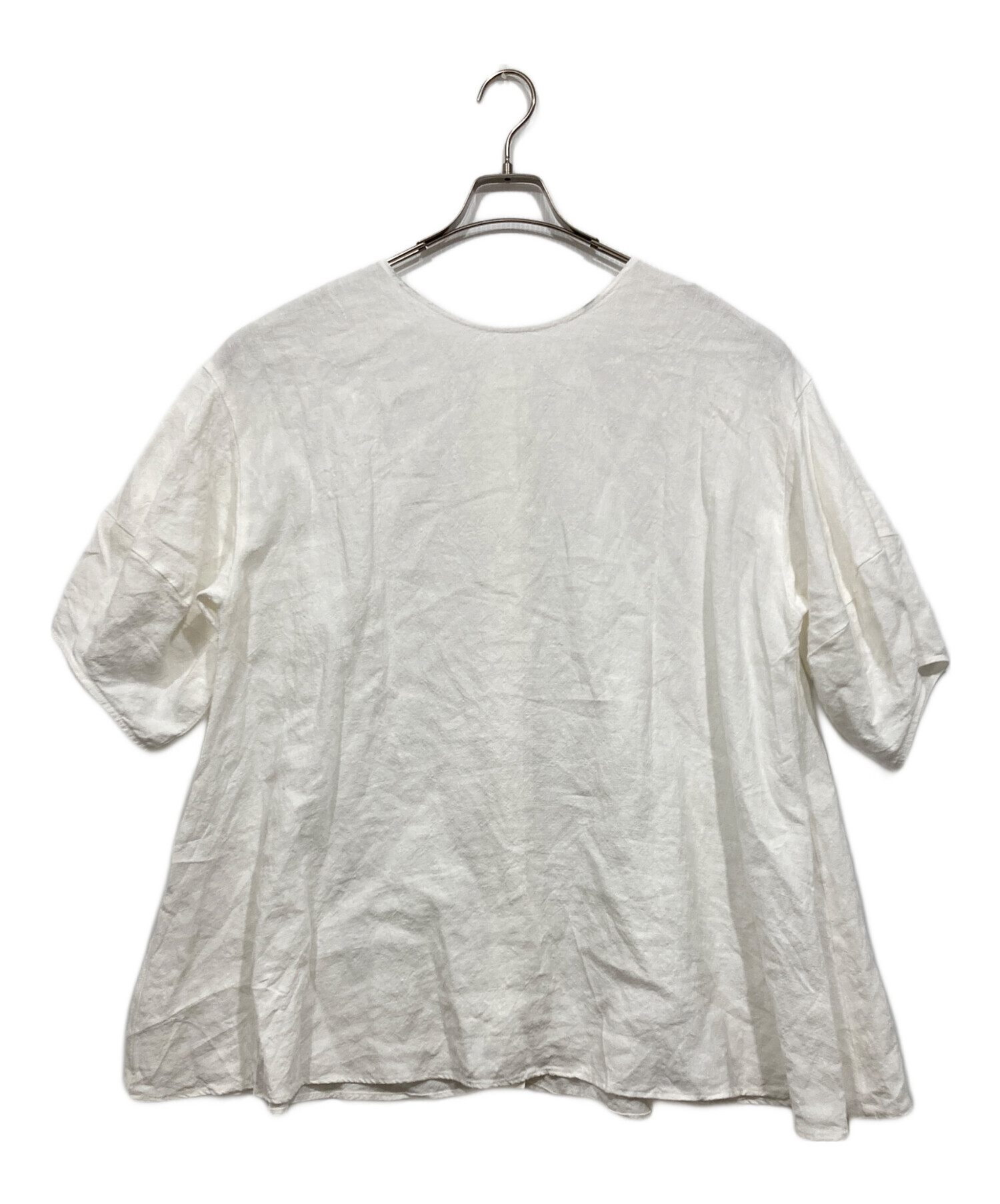 中古・古着通販】BEARDSLEY (ビアズリー) パールボタンリネン前後