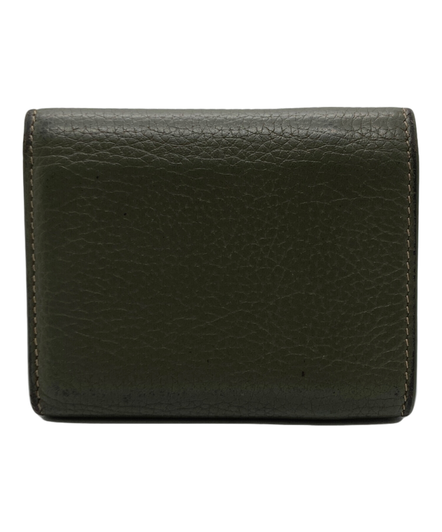 中古・古着通販】Dior (ディオール) 3つ折り財布 グリーン｜ブランド