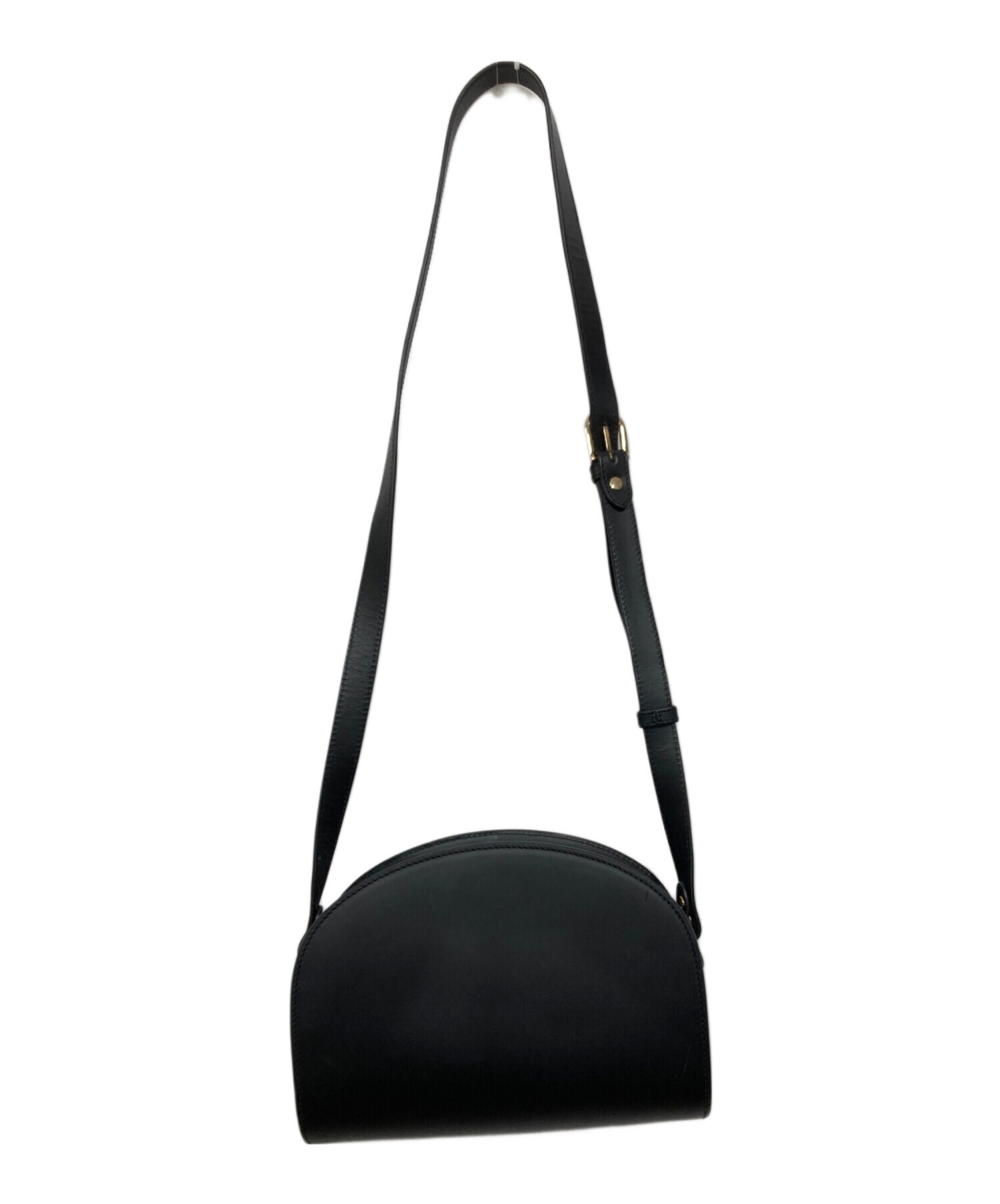 A.P.C. アーペーセー/ハーフムーンショルダーバッグ/Bランク/05【中古】 中古・古着通販】A.P.C. (アーペーセー) ハーフムーンショルダーバッグ