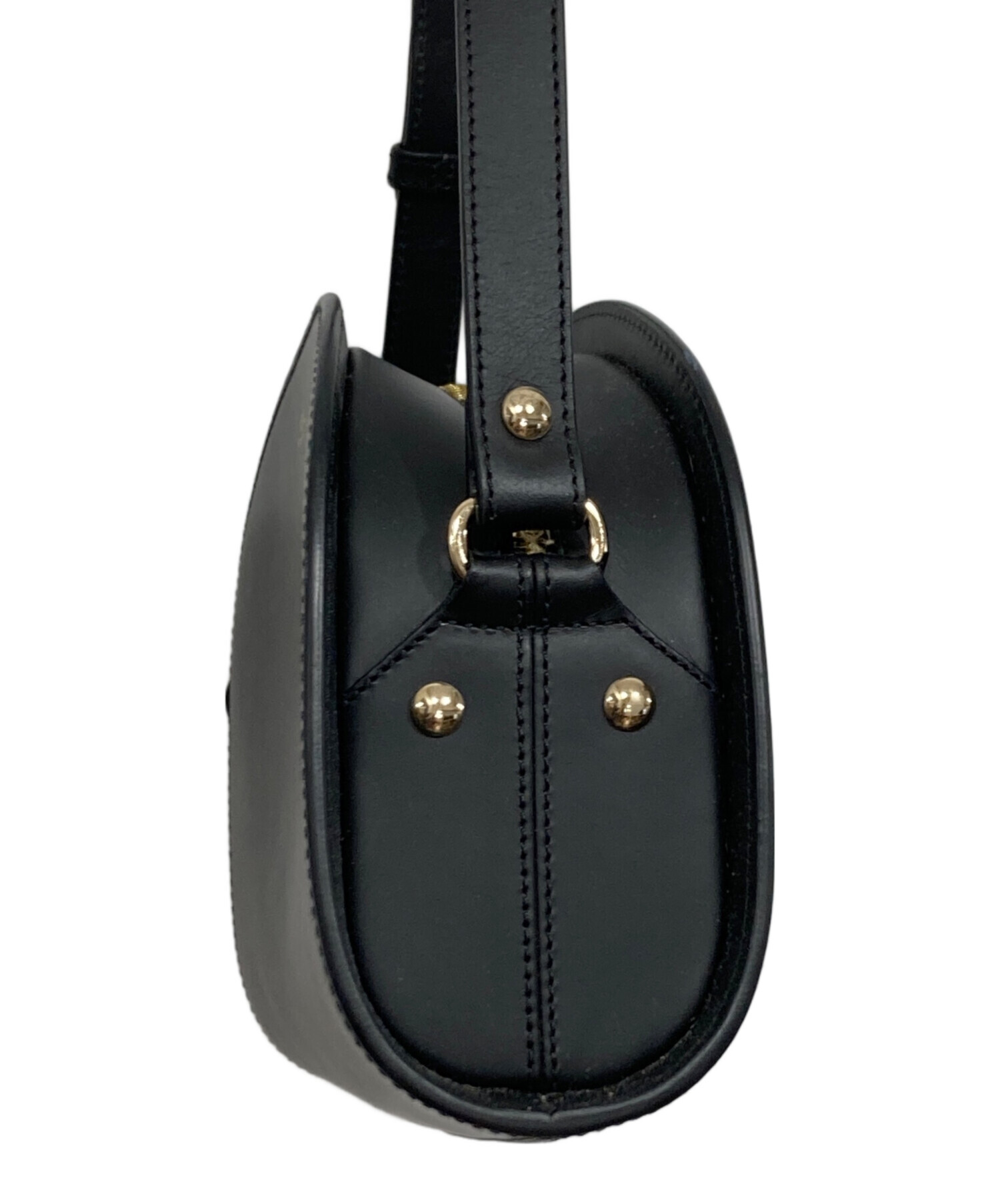 A.P.C. アーペーセー/ハーフムーンショルダーバッグ/Bランク/05【中古】 中古・古着通販】A.P.C. (アーペーセー) ハーフムーンショルダーバッグ