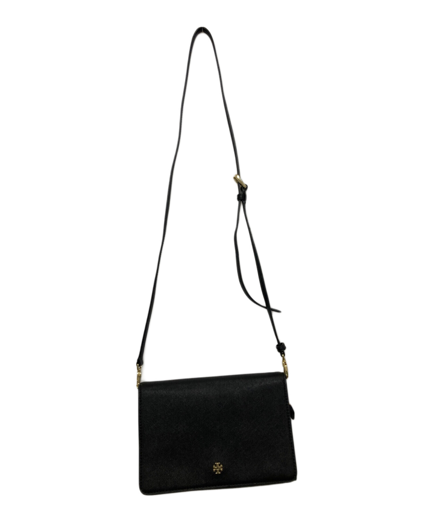 TORY BURCH トリーバーチ ショルダーバッグ - 黒 【古着】【中古】 中古・古着通販】TORY BURCH (トリーバーチ) ショルダーバッグ