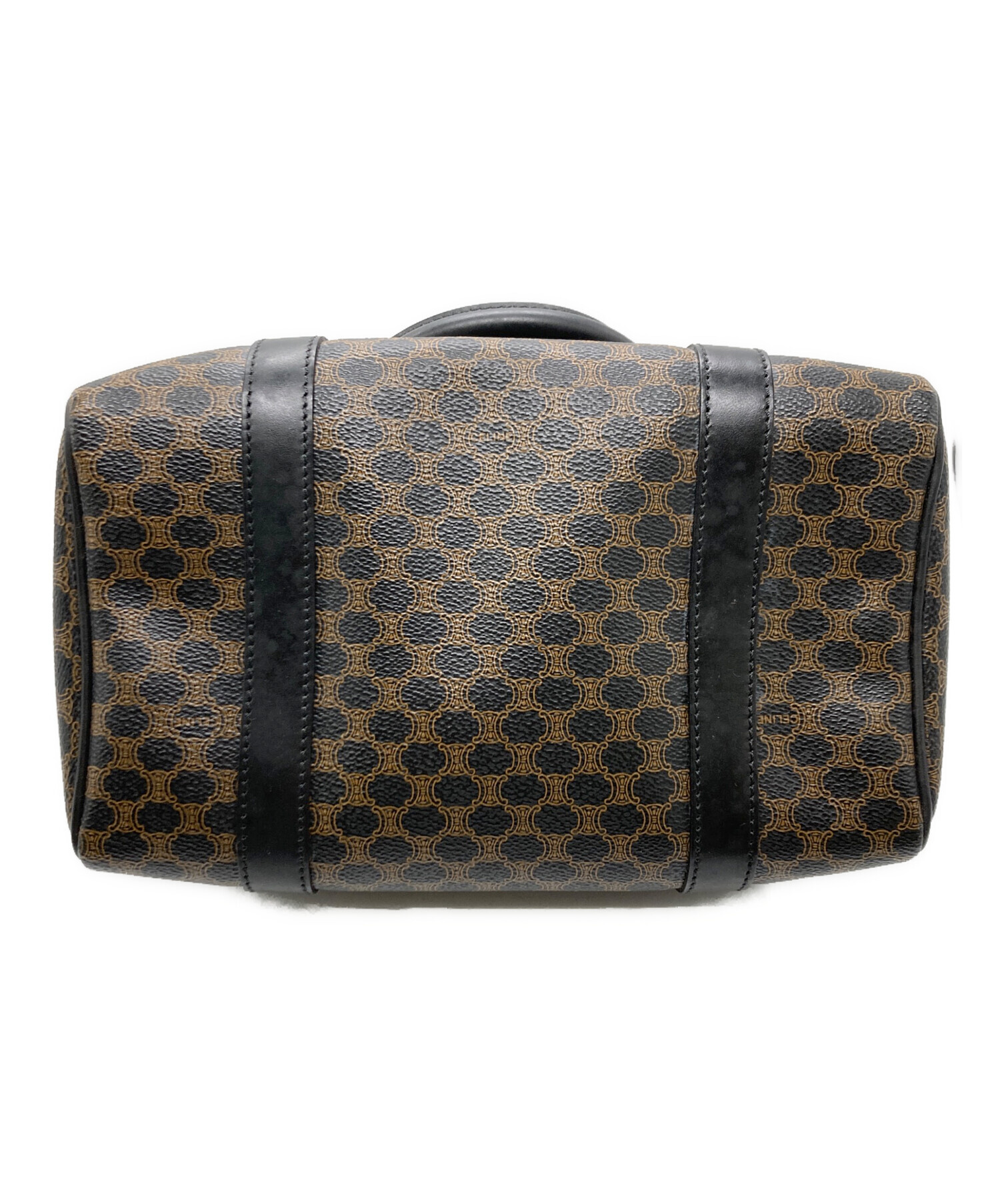 中古・古着通販】CELINE (セリーヌ) マカダム ミニボストン バッグ