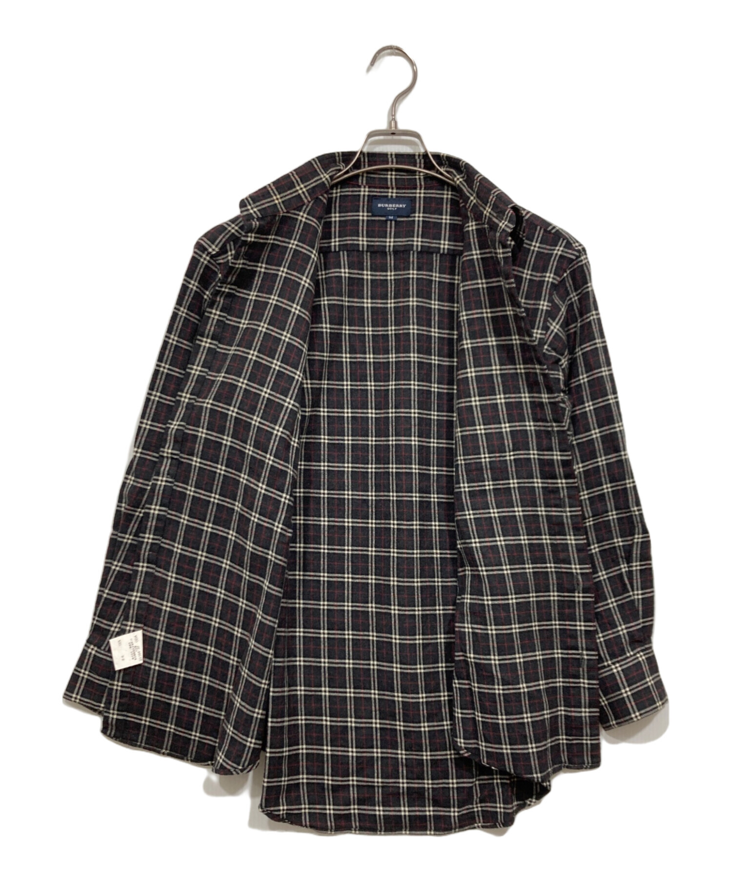 中古・古着通販】BURBERRY GOLF (バーバリーゴルフ) チェックシャツ