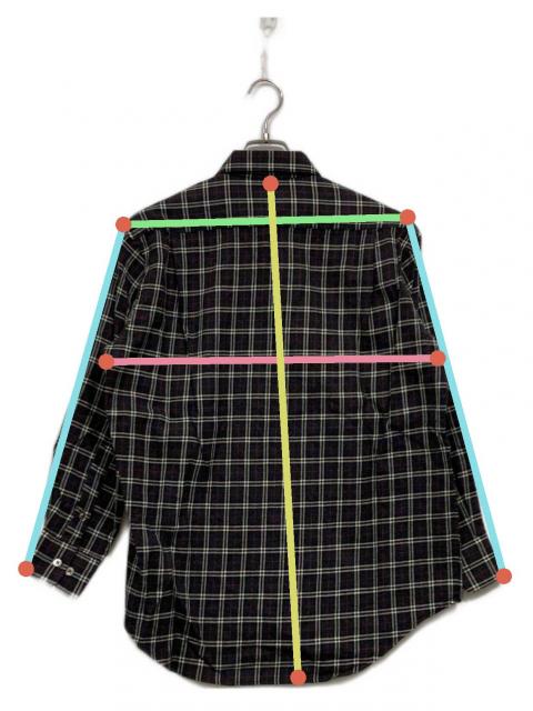 中古・古着通販】BURBERRY GOLF (バーバリーゴルフ) チェックシャツ