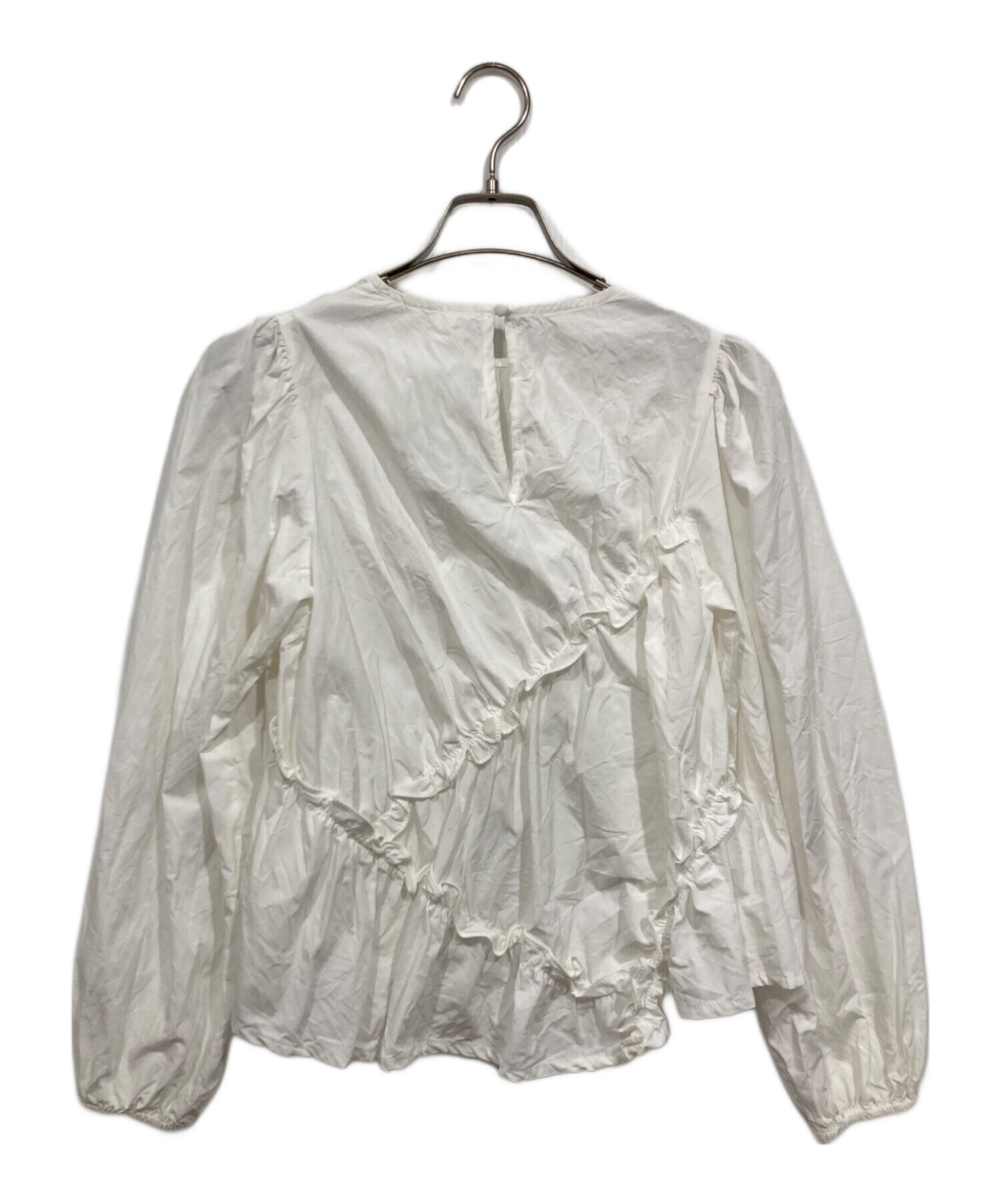 ghospell ゴスペル　後ろ開　ブラウス トップス 楽天市場】GHOSPELL ゴスペル シャツ Prue Mixed Button Shirt