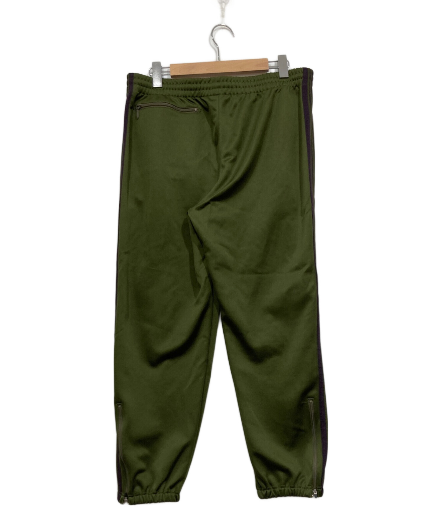 needles ニードルス　トラックパンツ　濃緑×ゴールド　M 中古・古着通販】Needles (ニードルズ) トラックパンツ / Zipped Track
