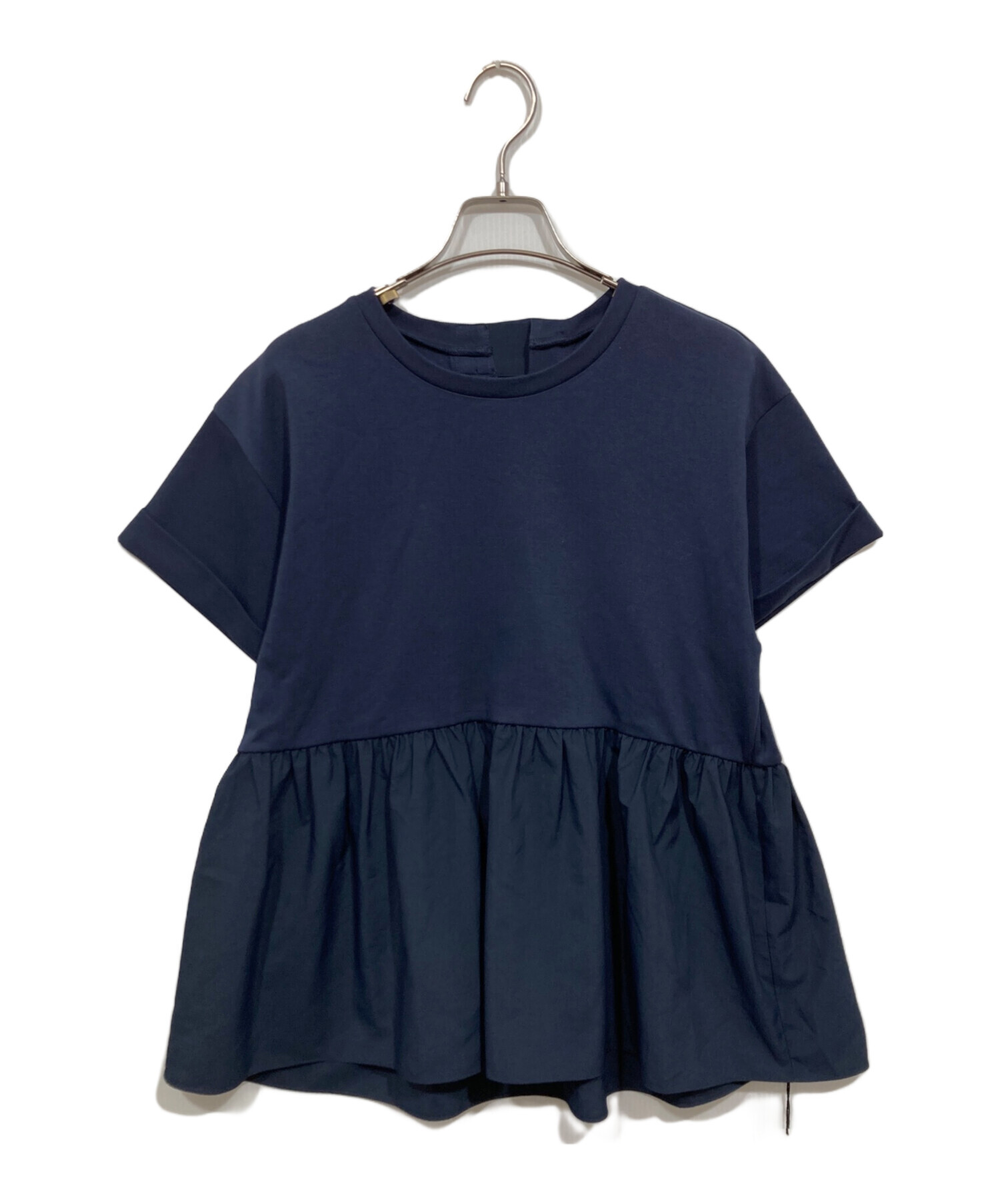 新品タグ付き★完売色★Arpege story パール付きカットソー ブラック Apuweiser-riche - ✨完売色✨☘️Arpege story☘️パール付き