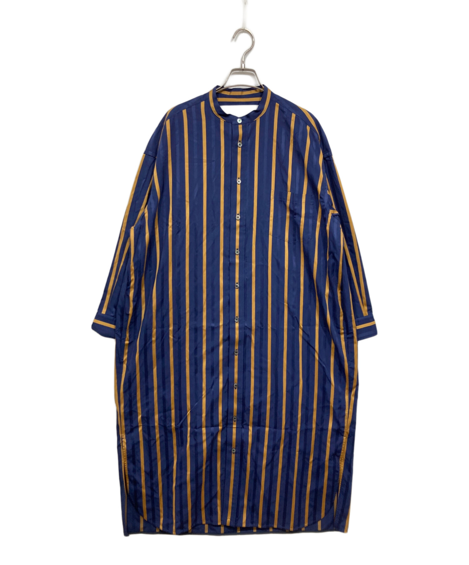 【壱誠さん専用】ビレットスペシャリティーズ中古。 中古・古着通販】ticca (ティッカ) ストライプシャツワンピース ブルー