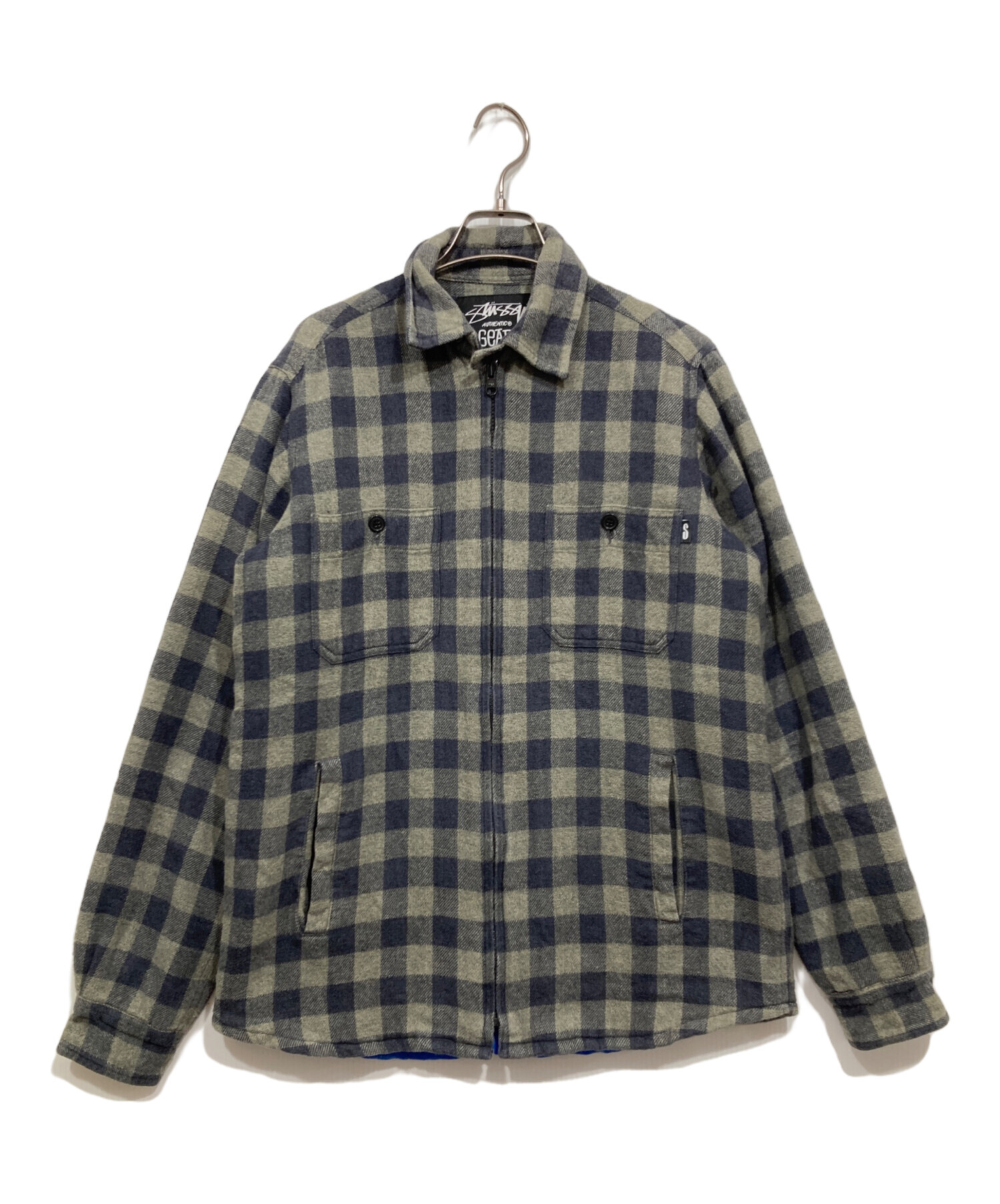 中古・古着通販】stussy (ステューシー) ジップアップジャケット