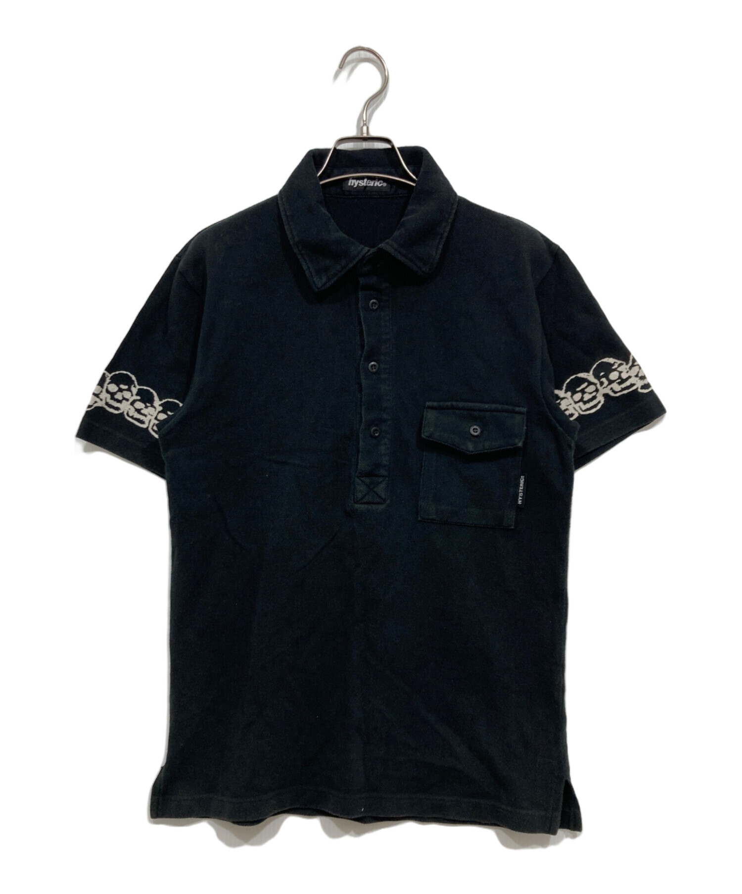 00s HYSTERIC GLAMOUR skull ポロシャツ 中古・古着通販】hysterics (ヒステリックス) スカルプリント
