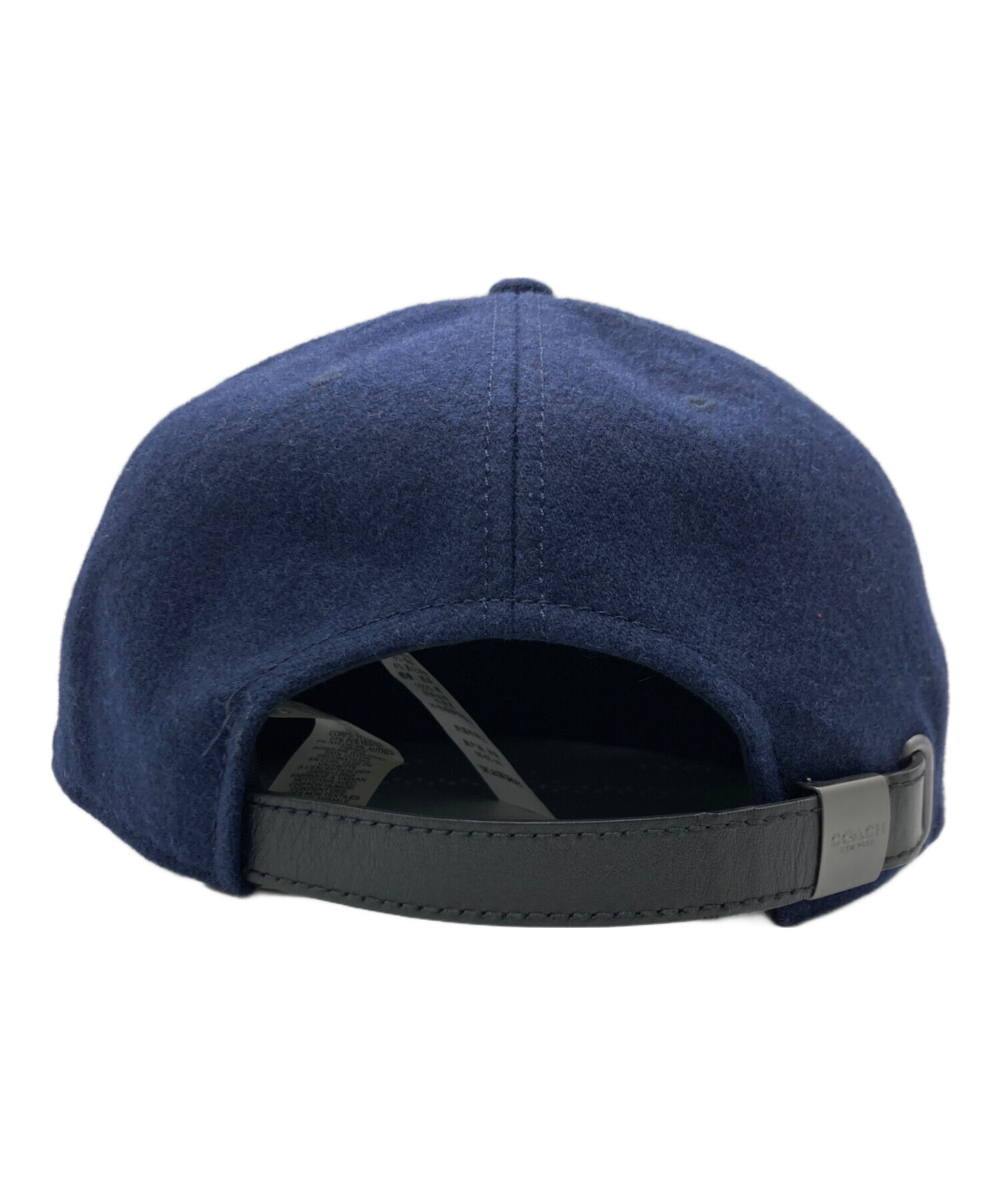 中古・古着通販】COACH (コーチ) キャップ ネイビー｜ブランド・古着