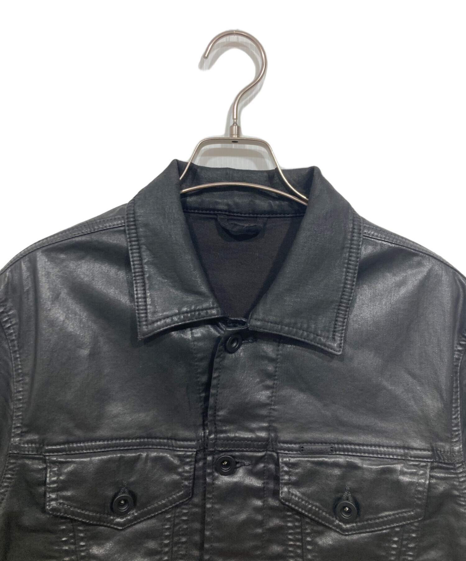 中古・古着通販】DIESEL (ディーゼル) コーティングデニムジャケット