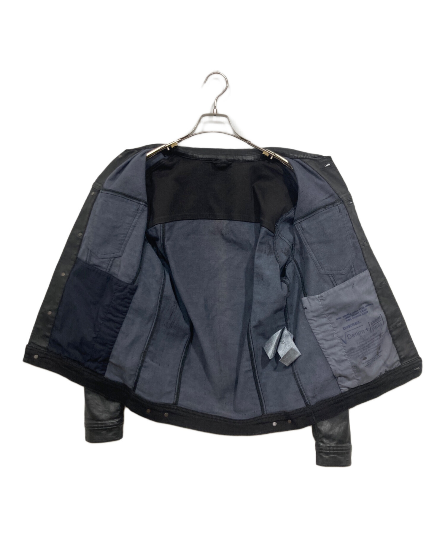 中古・古着通販】DIESEL (ディーゼル) コーティングデニムジャケット