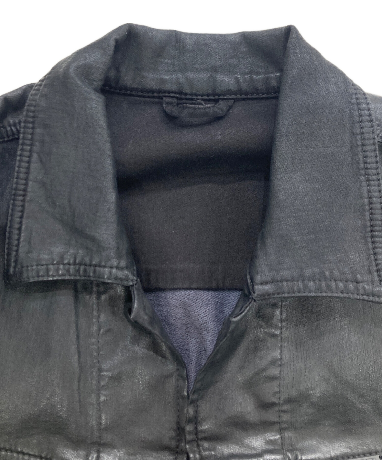 中古・古着通販】DIESEL (ディーゼル) コーティングデニムジャケット