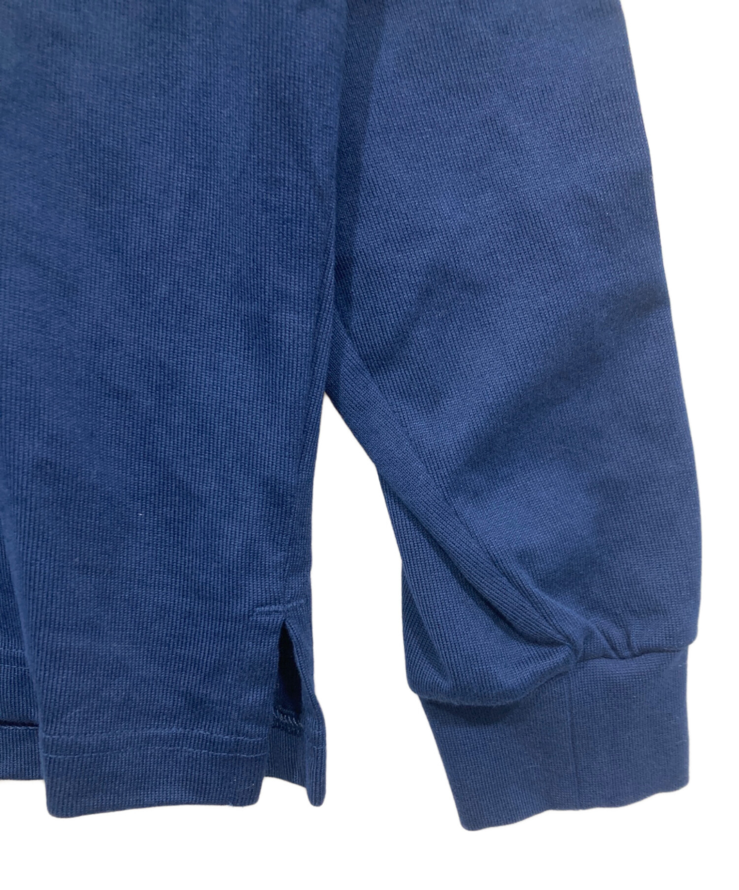 中古・古着通販】adidas (アディダス) フットボールTシャツ ネイビー