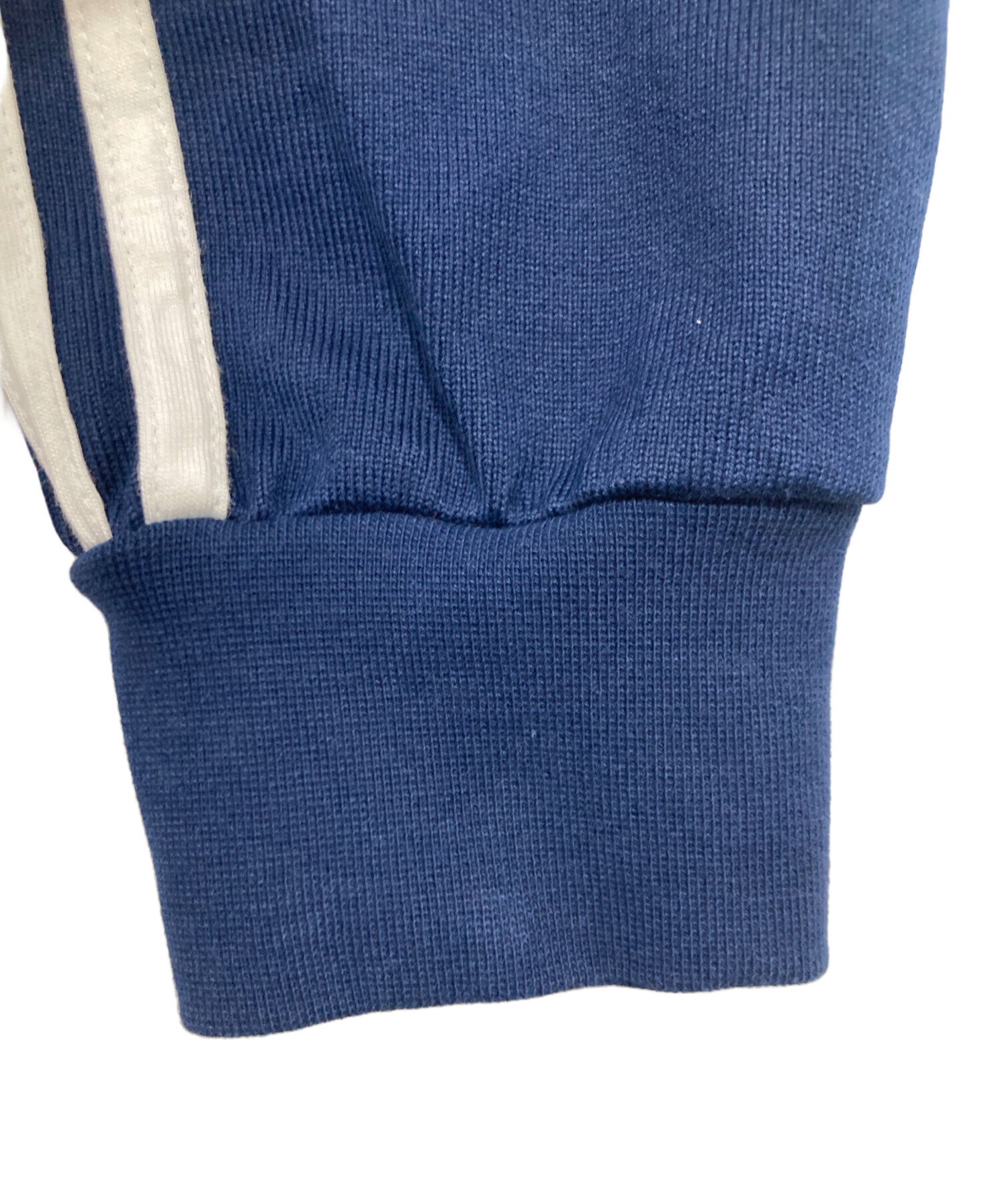 中古・古着通販】adidas (アディダス) フットボールTシャツ ネイビー