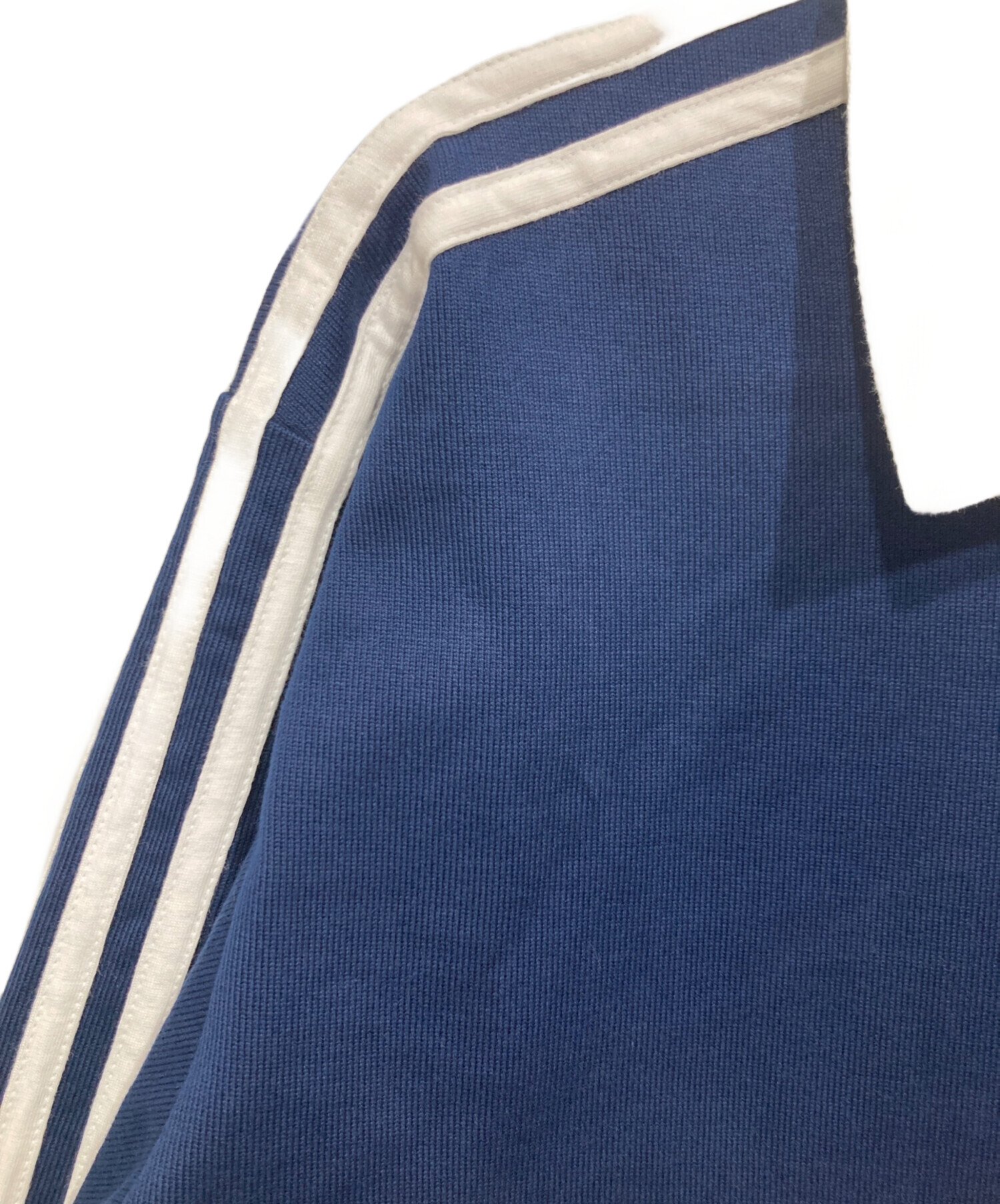 中古・古着通販】adidas (アディダス) フットボールTシャツ ネイビー
