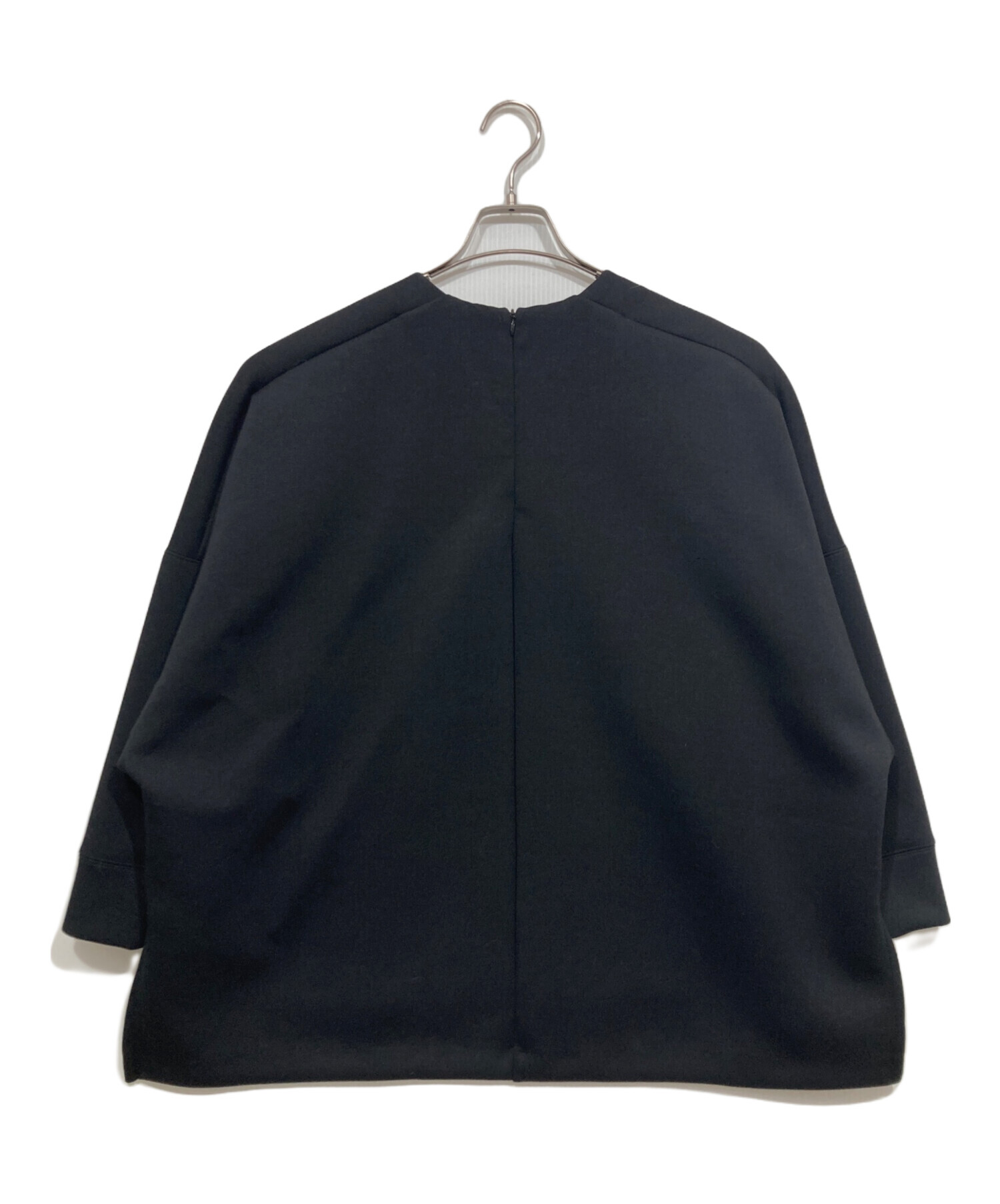 【Whim Gazette】ダンボールブルゾン ブラック 中古・古着通販】Whim Gazette (ウィムガゼット) ダンボールプル